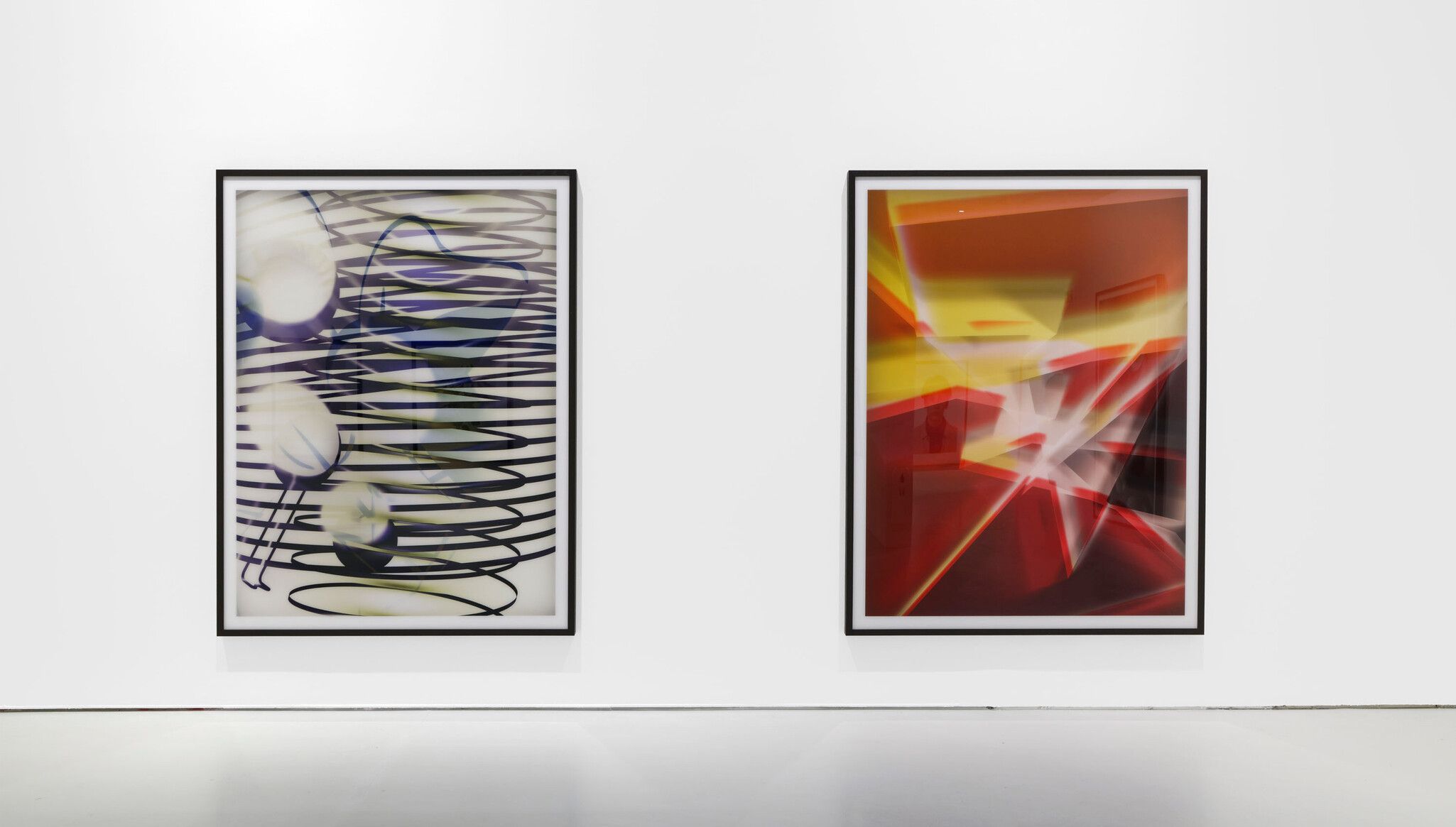 An Installation view, Thomas Ruff: Metaphotography., MAMC+, Musee d'Art moderne et contemporain, Saint-Etienne, dated 2022