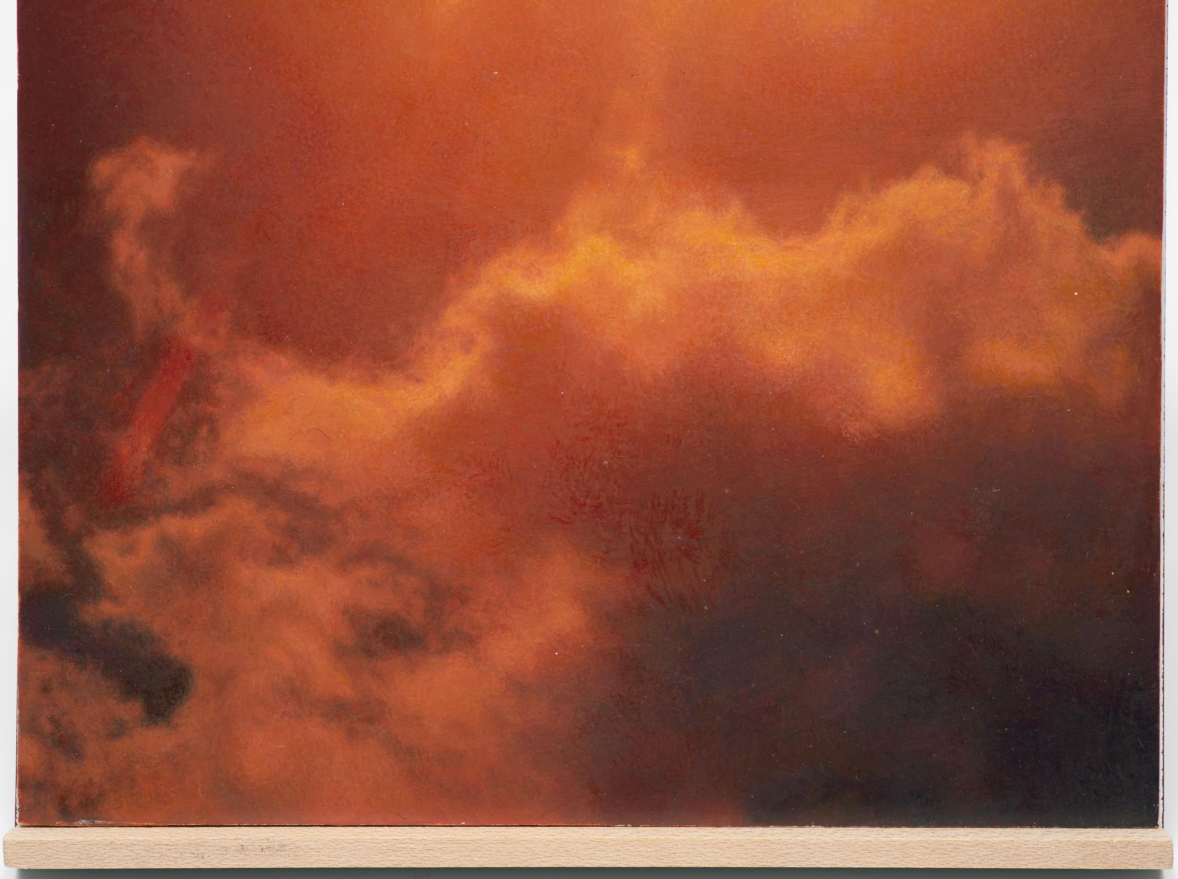 A detail from a painting by Elisheva Biernoff, titled Aperture, dated 2023.