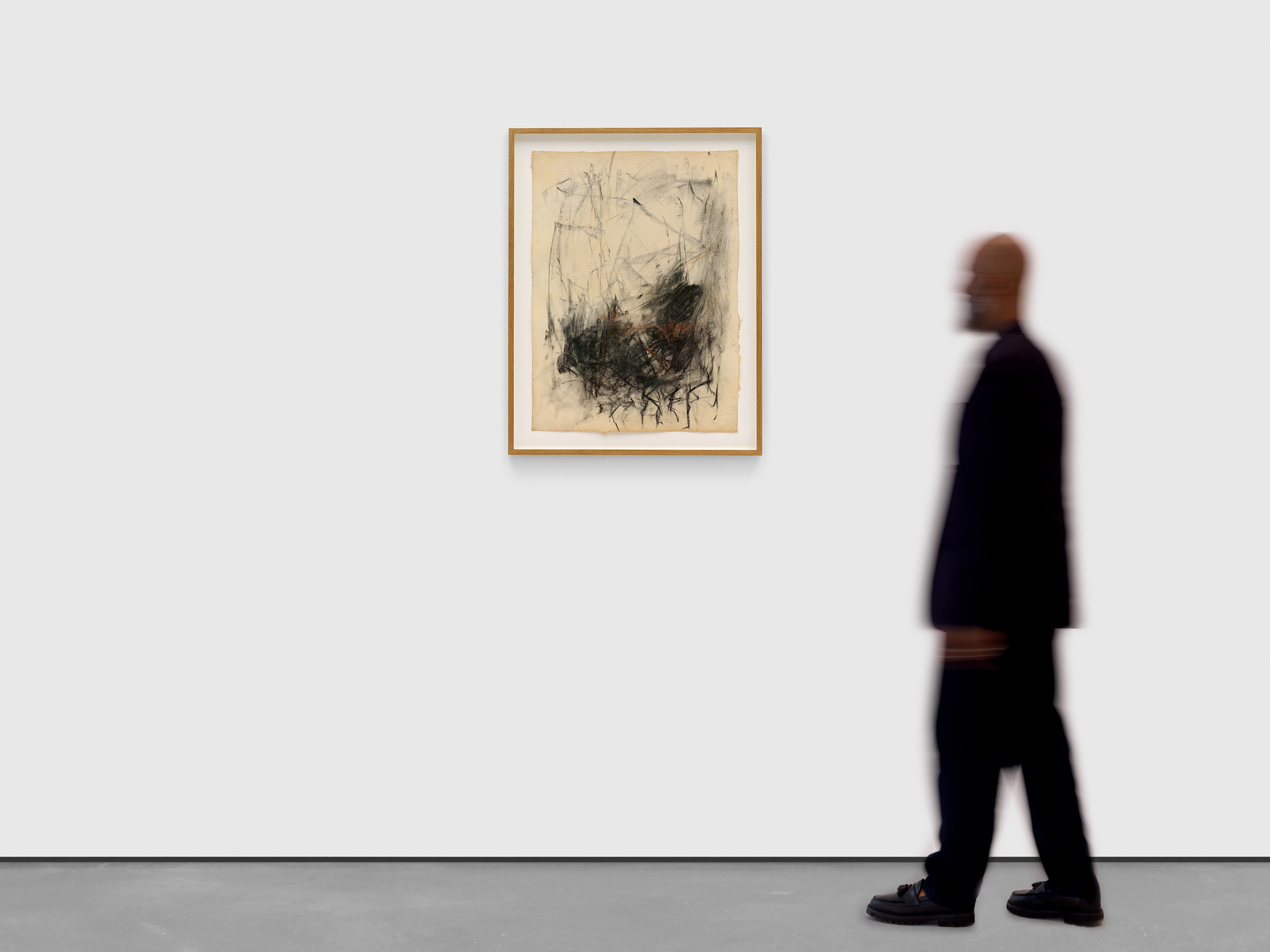 An untitled work on paper by Joan Mitchell, dated circa 1964.