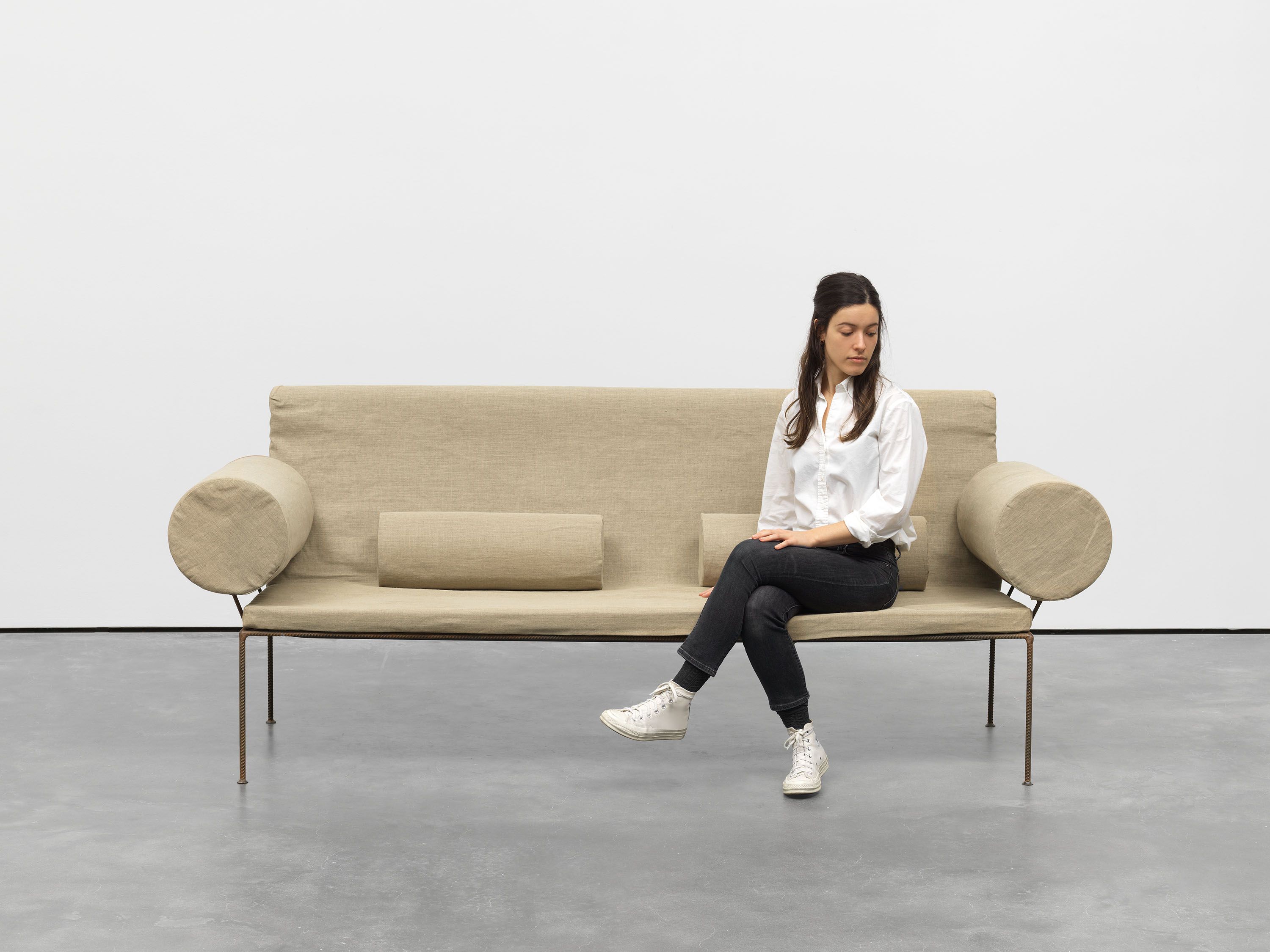 Furniture by Franz West, titled Diwan (Divan), dated in 1991 and 2015.