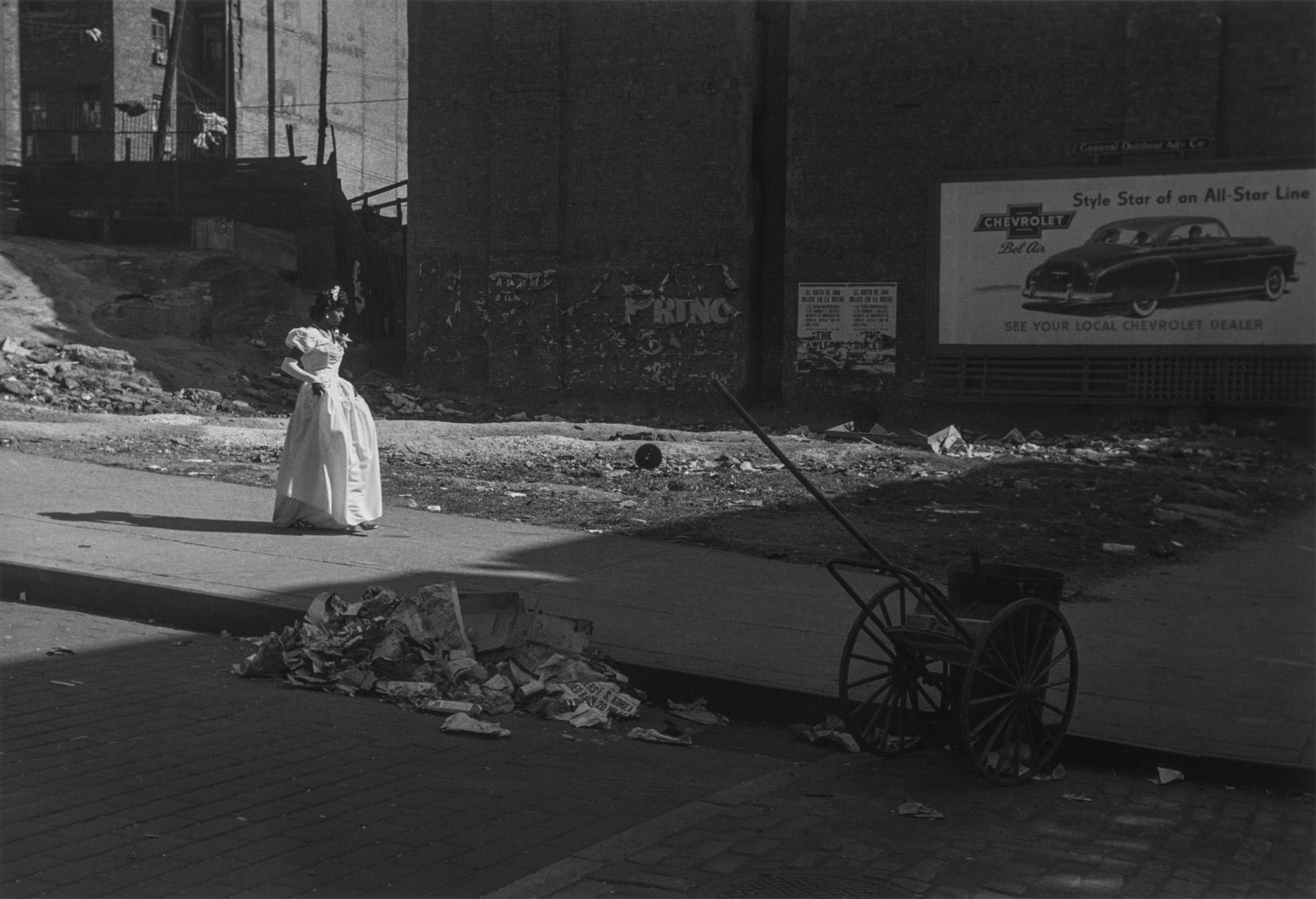 A photograph by Roy DeCarava, titled Graduation, dated 1949.