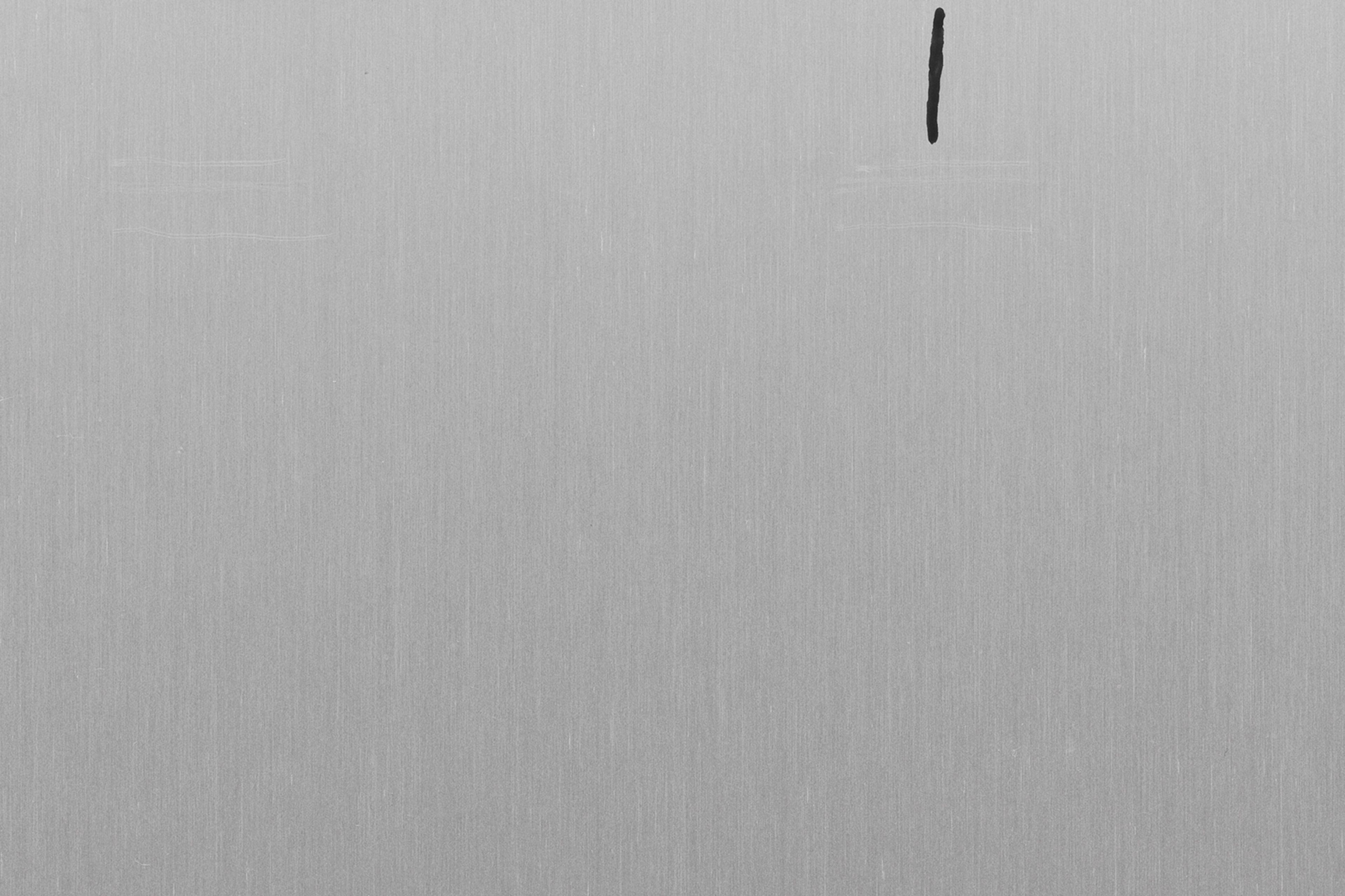 A detail from a painting by Robert Ryman, titled Spectrum V, dated 1984.