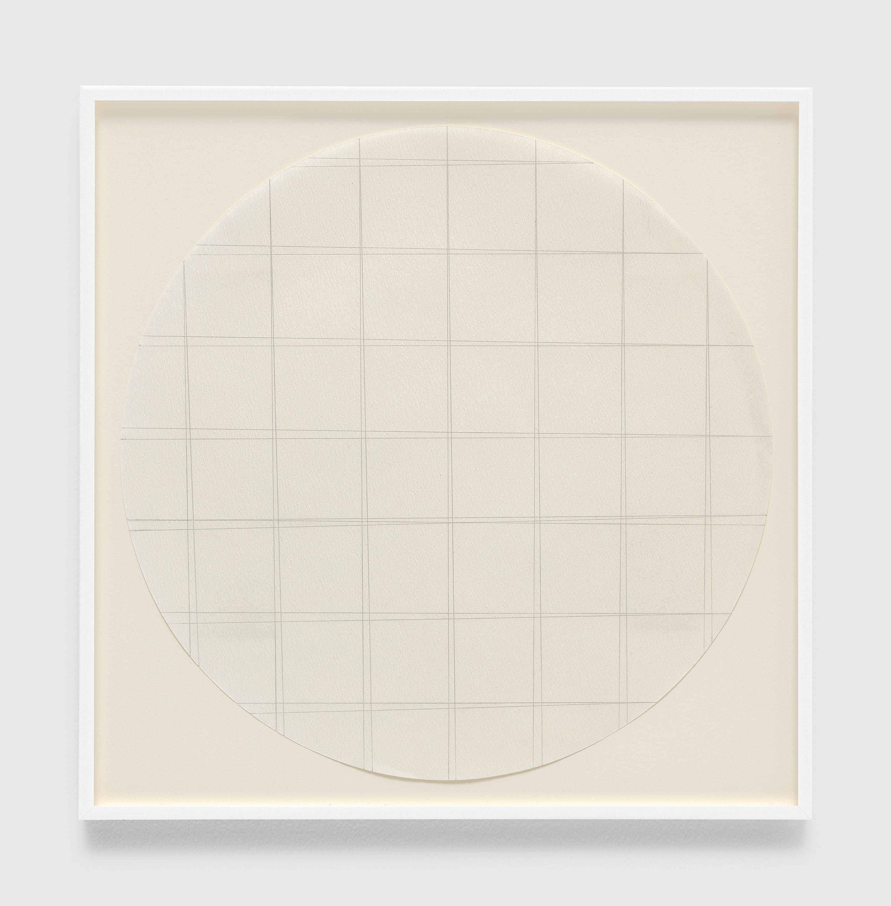 A work on paper by Robert Ryman, called Untitled, circa 1966.