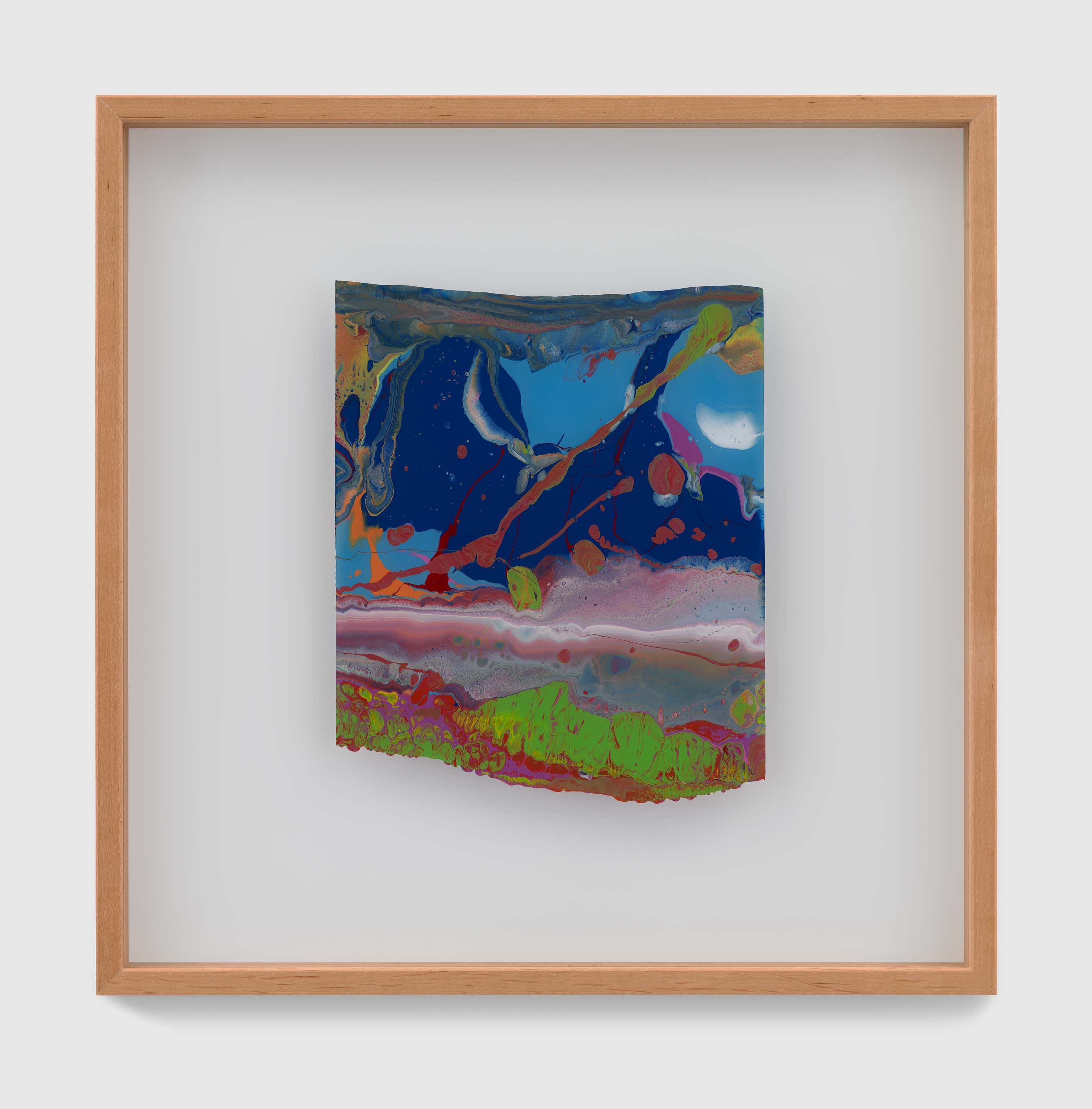 A painting by Gerhard Richter, titled Abdallah (Abdallah), dated 2010.