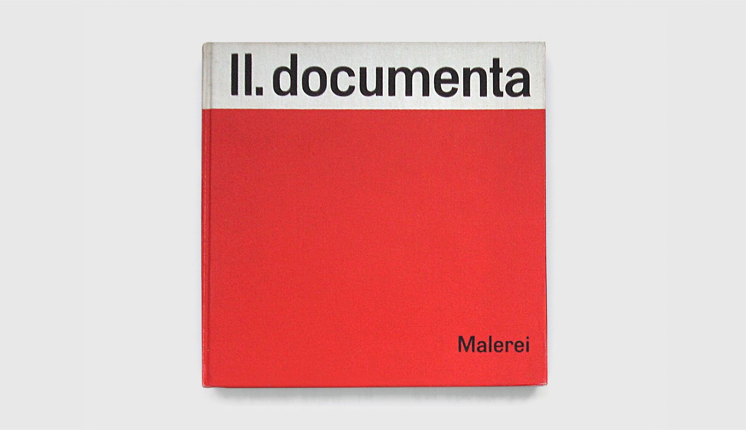The cover of the documenta II catalogue, dating from 1957.