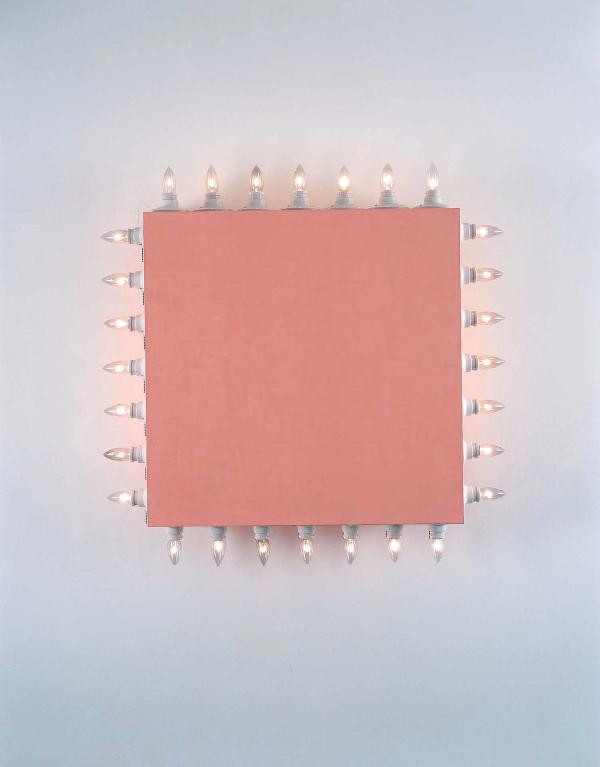 Dan Flavin — icon V (Coran’s Broadway Flesh)