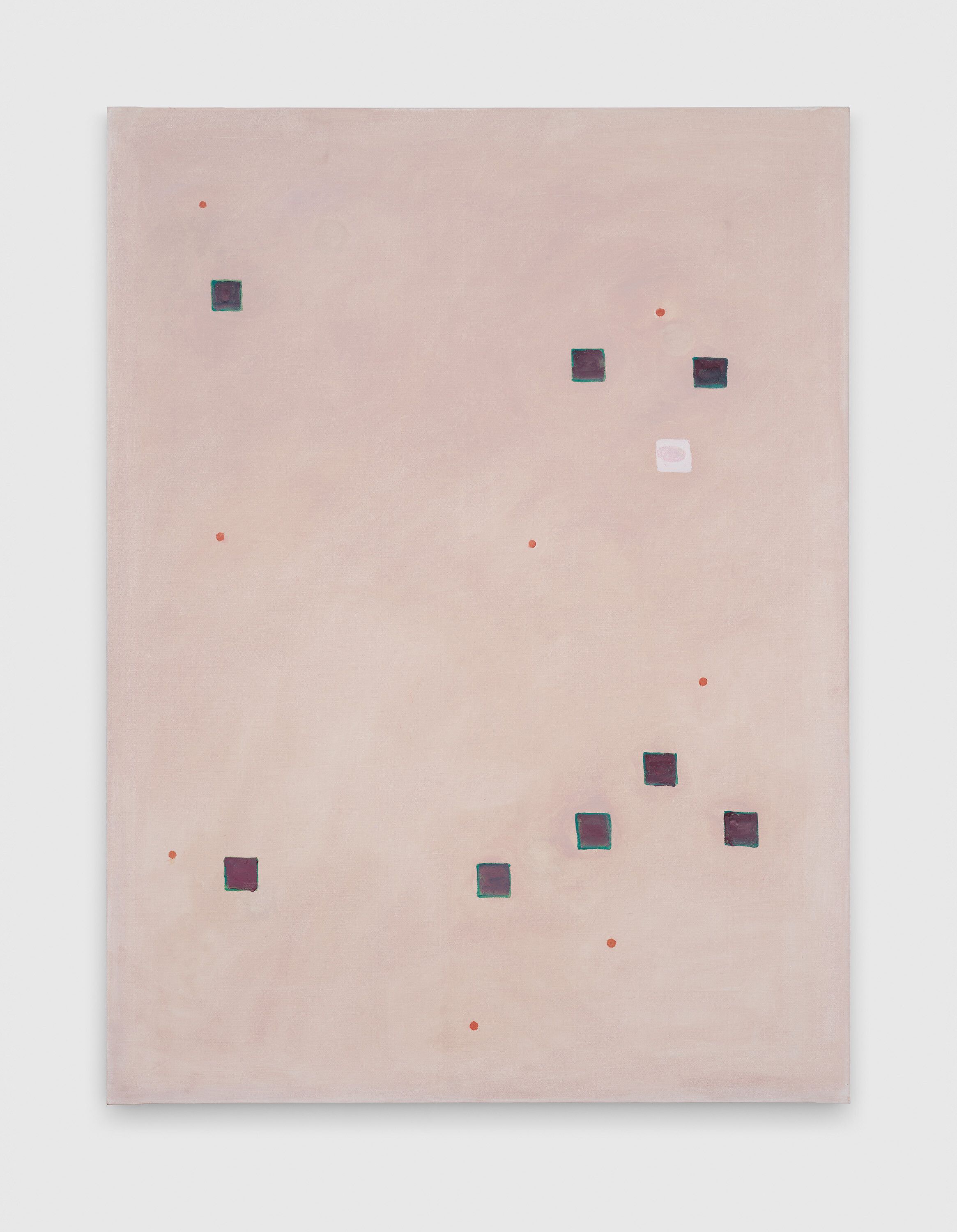 A painting by Raoul De Keyser, titled Come on, play it again nr. 5, dated 2001.