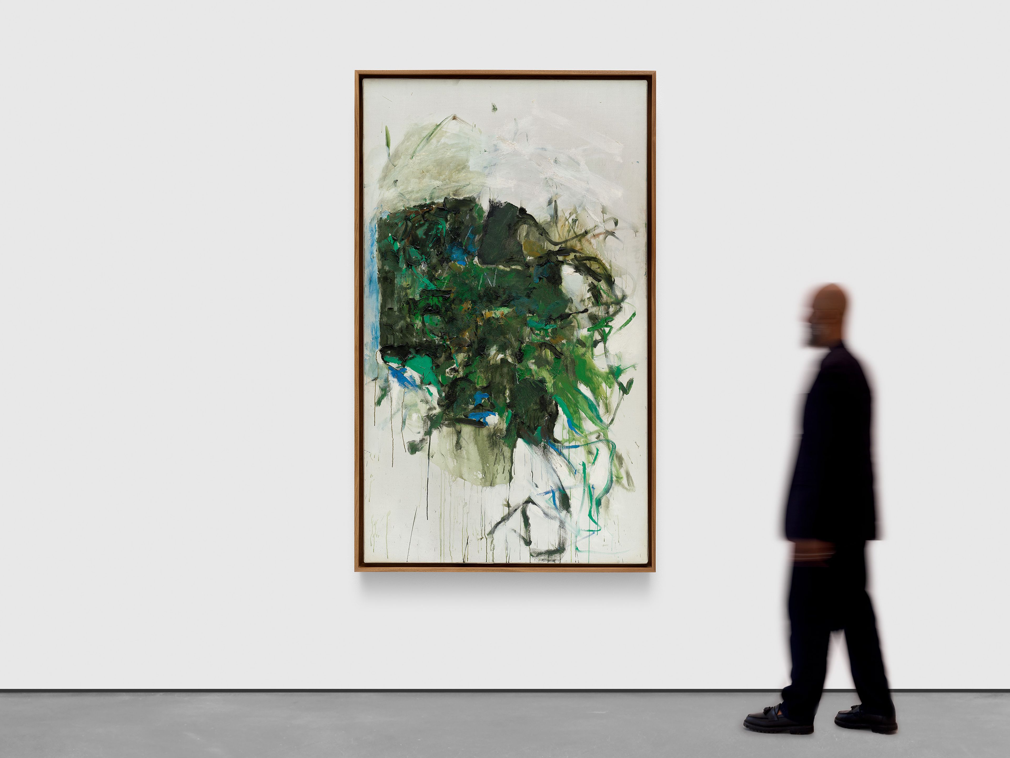 An untitled painting by Joan Mitchell, dated circa 1964.