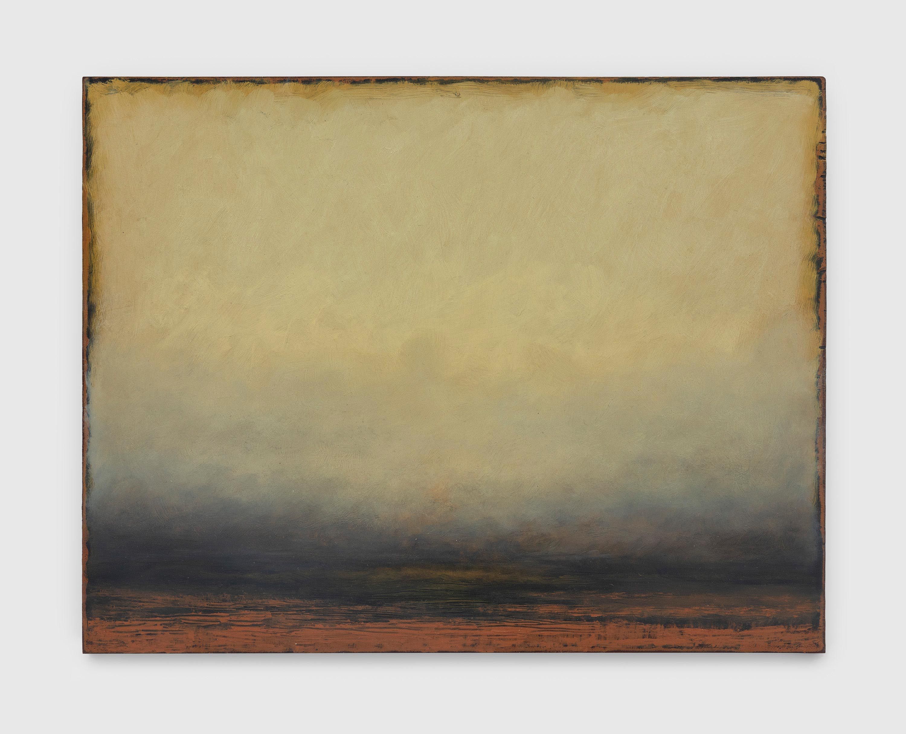 A painting by Lucas Arruda, called Untitled (from the Deserto-Modelo series), dated 2019.