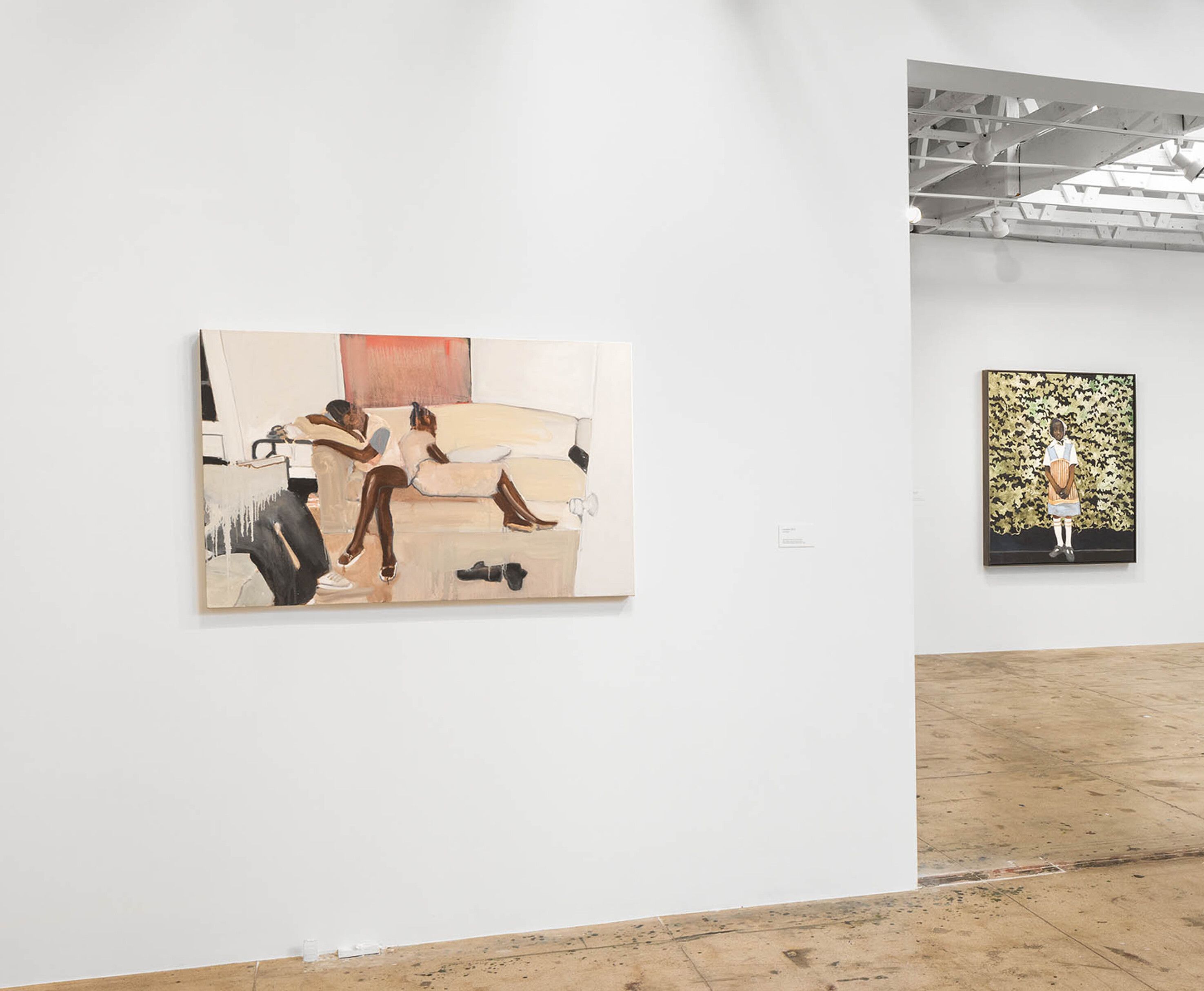 Installation view of the Underground Museum