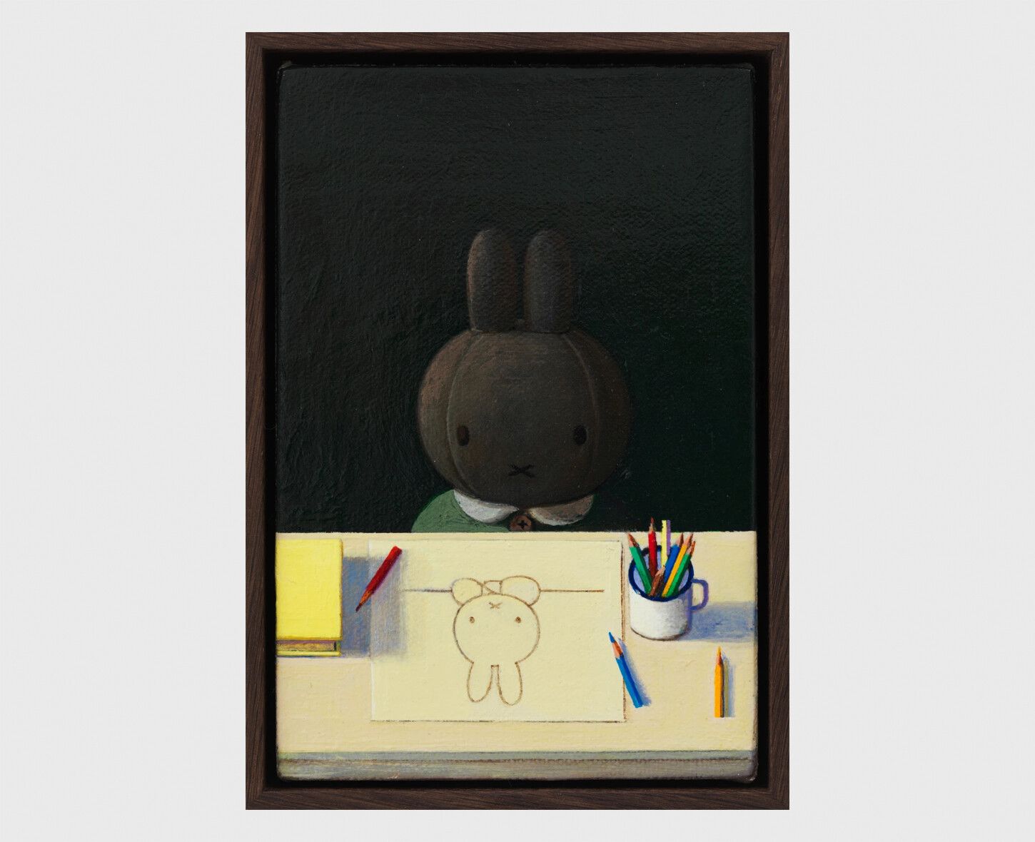 An artwork by Liu Ye, titled Self-Portrait, dated 2013. Private Collection