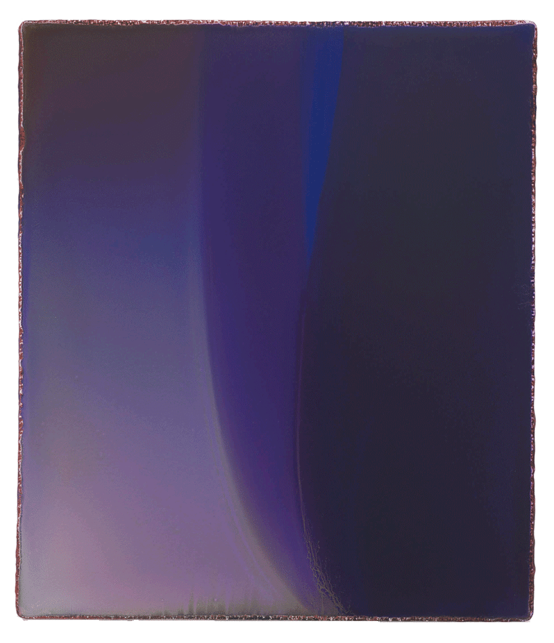 An untitled painting by Markus Amm, dated 2020.