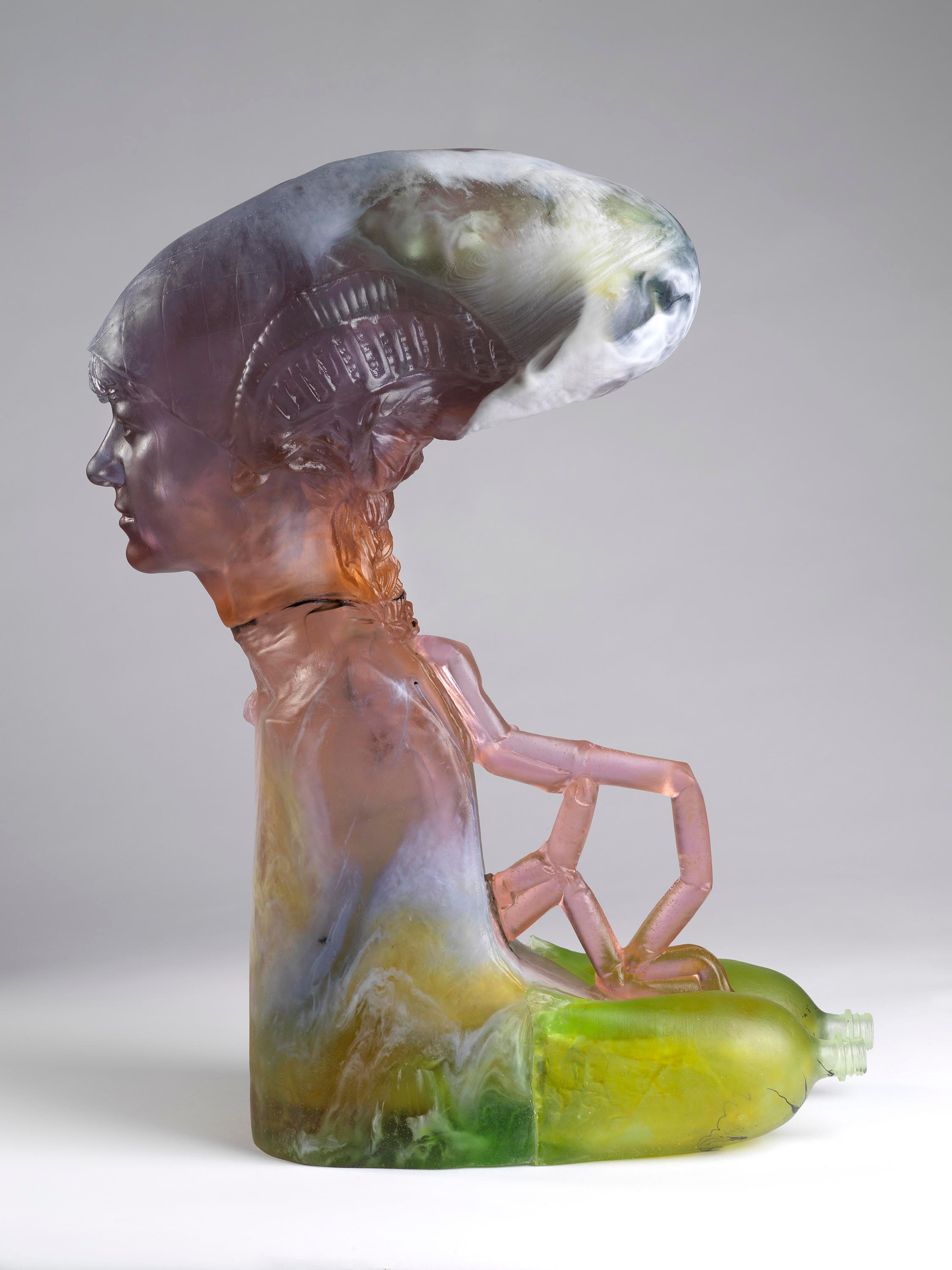 A sculpture by Andra Ursuta, titled Impersonal Growth, dated 2020.