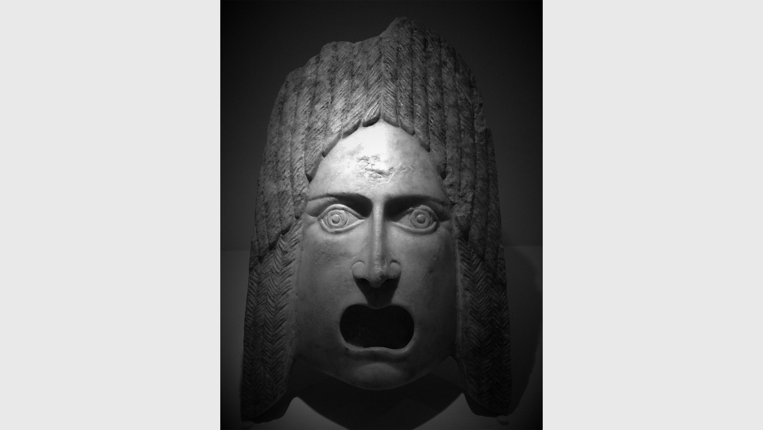 Ancient Roman Lemure mask
