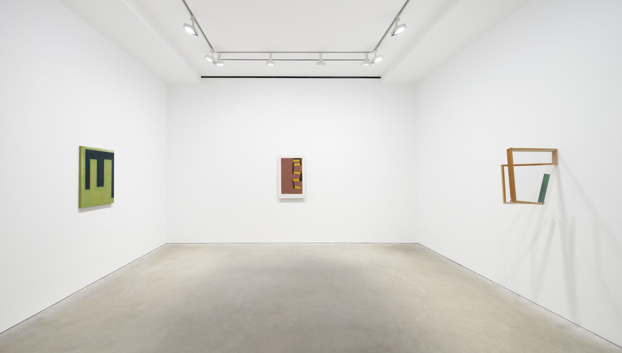 Installation view of the exhibition, Al Taylor: Playing with Color, at David Zwirner in Hong Kong, dated 2022