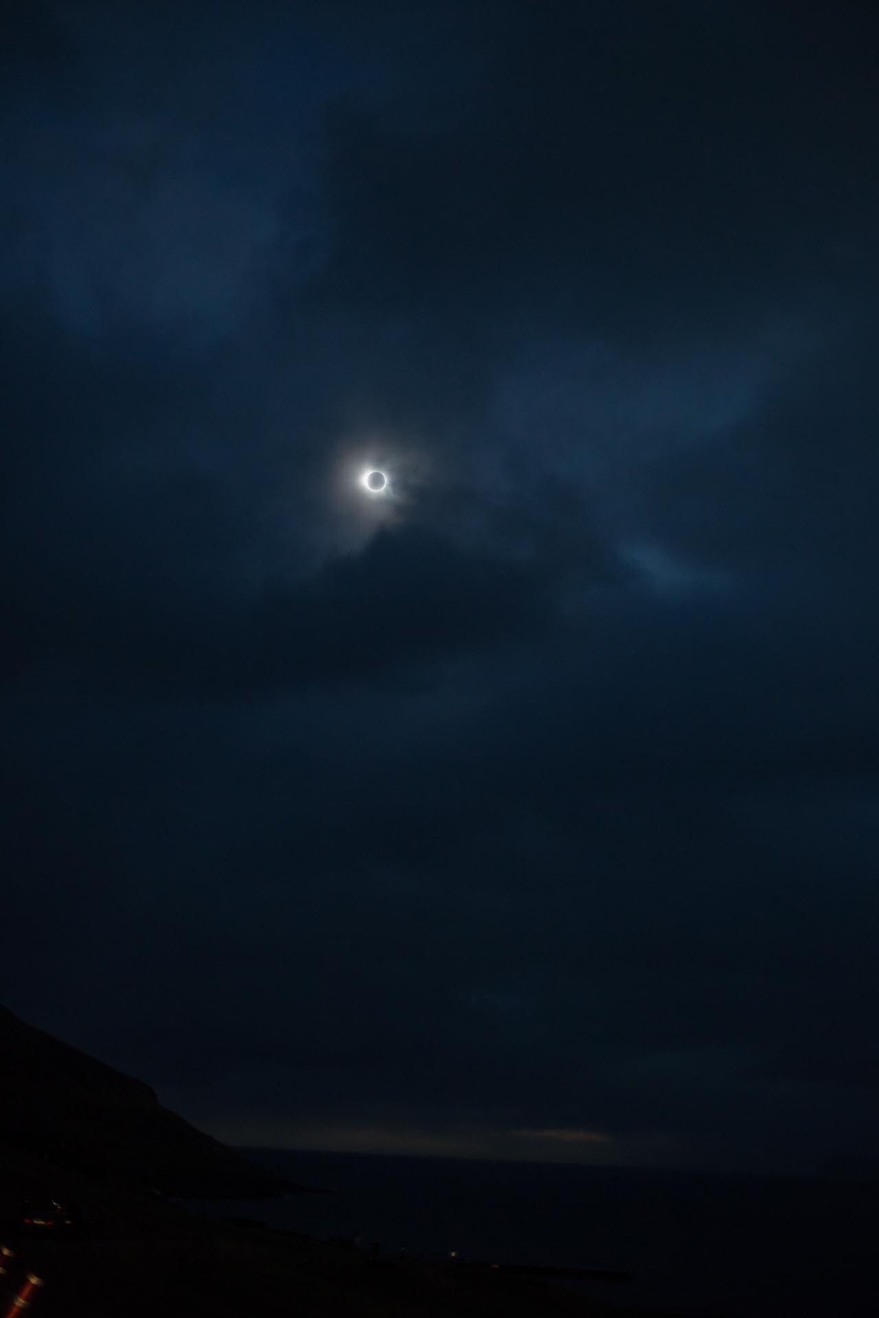 A photograph by Wolfgang Tillmans, titled Faroe Nowruz Eclipse B, 2015, dated 2015.