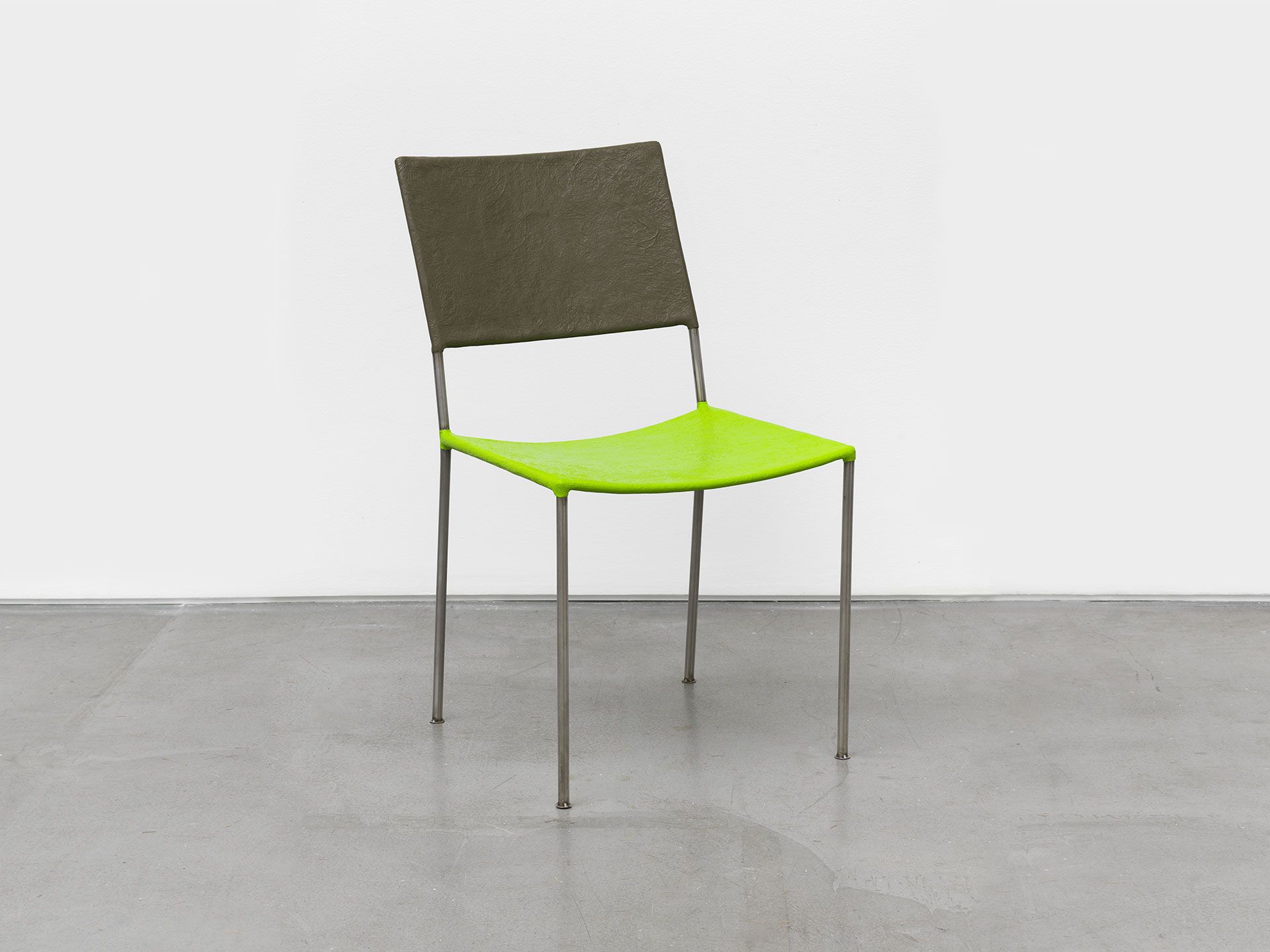A furniture work by Franz West, titled K√ºnstlerstuhl (Artist's Chair), dated 2006/2015