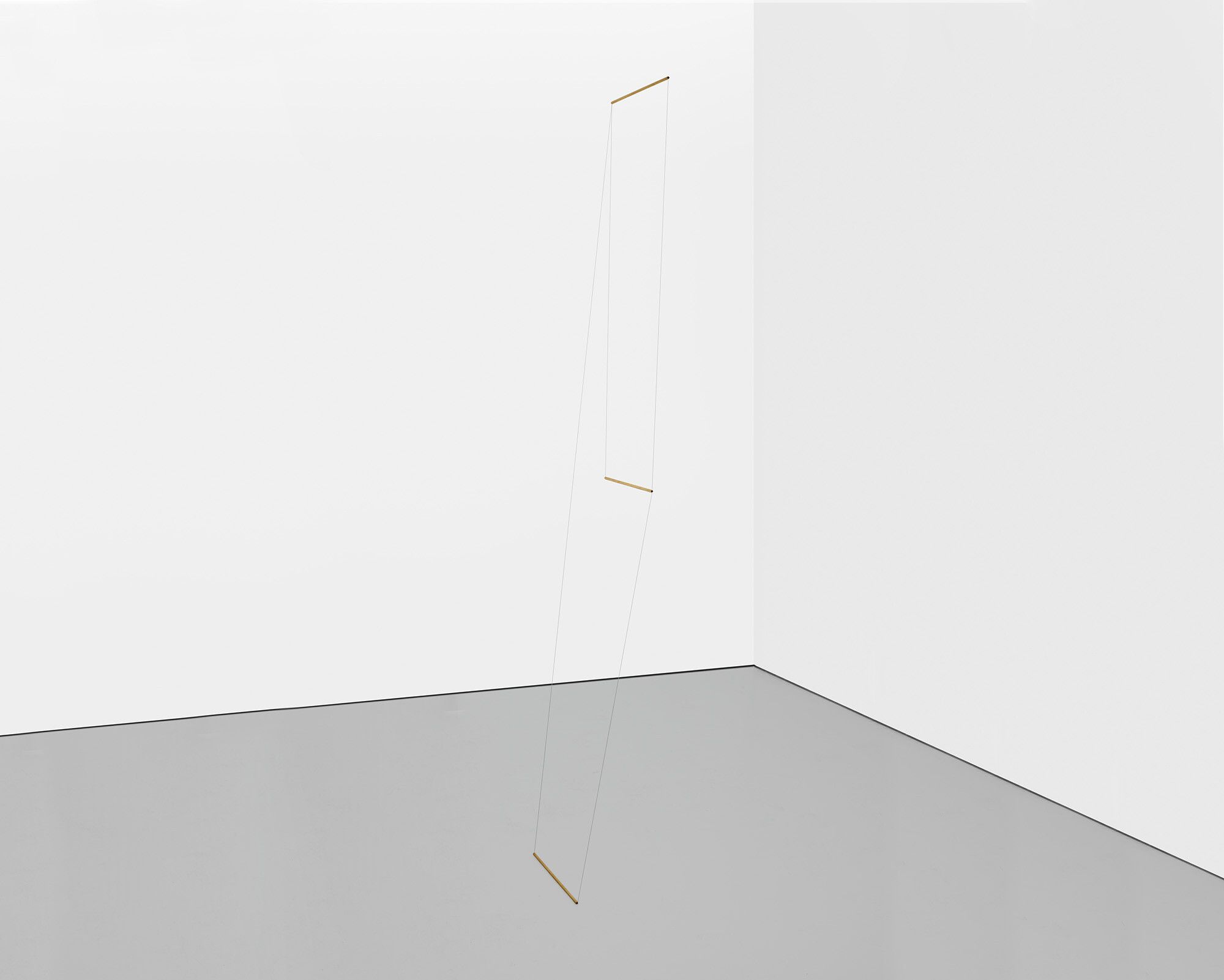 A sculpture by Jonah Groeneboer, titled bent hip, dated 2014.