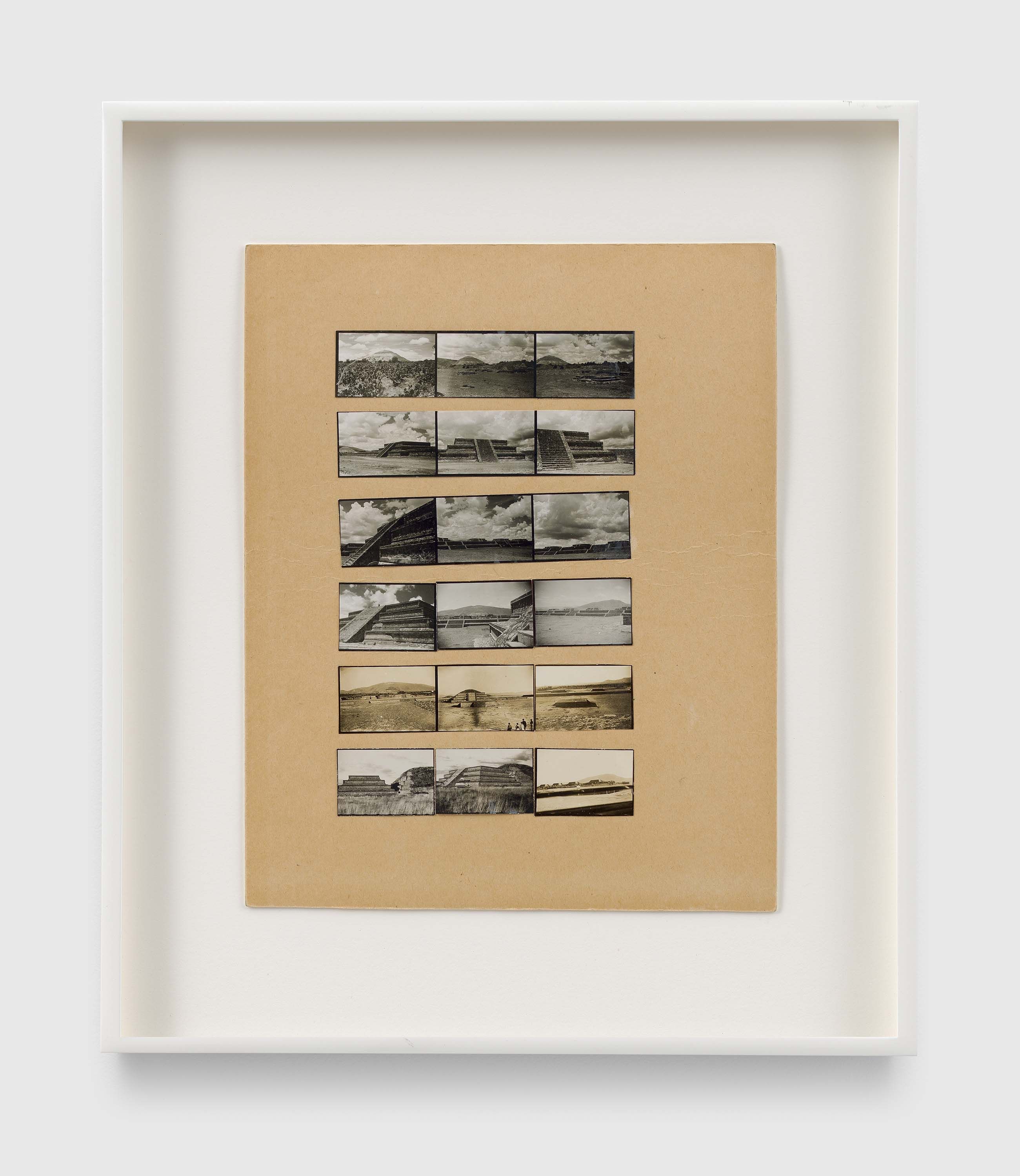 A photograph by Josef Albers, titled Teotihuacan, Mexico, 1935 to 1939.
