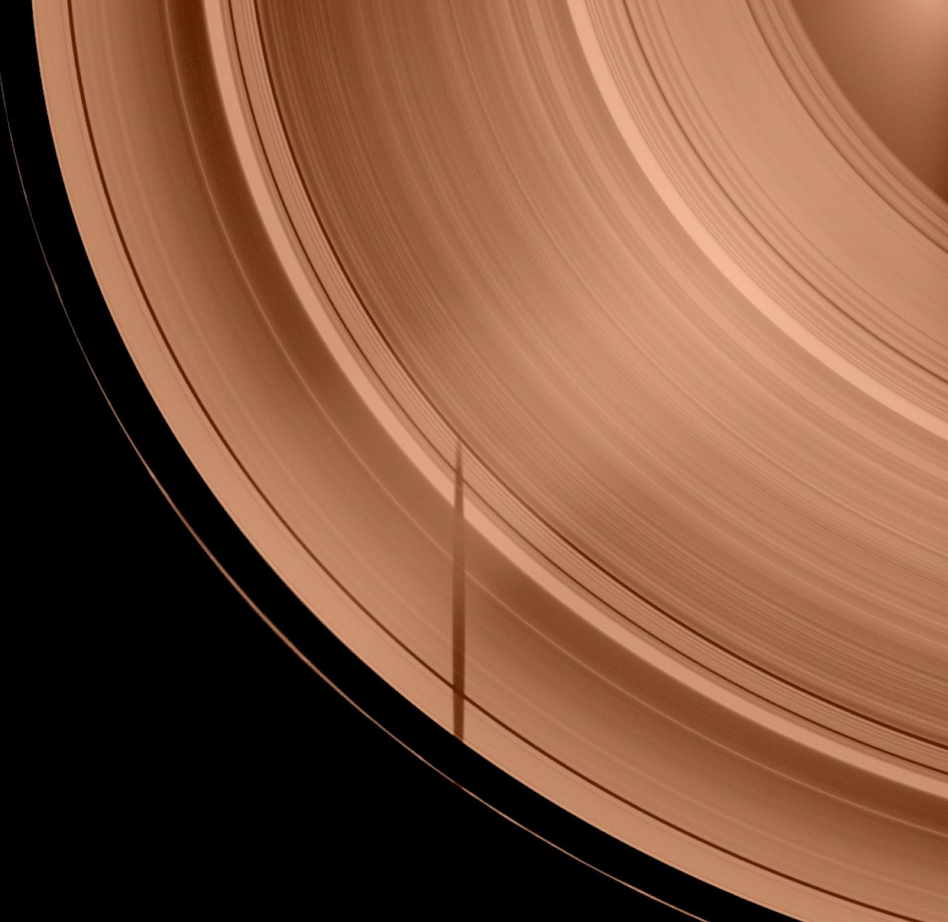 A photograph by Thomas Ruff, titled cassini 31, dated 2009. 