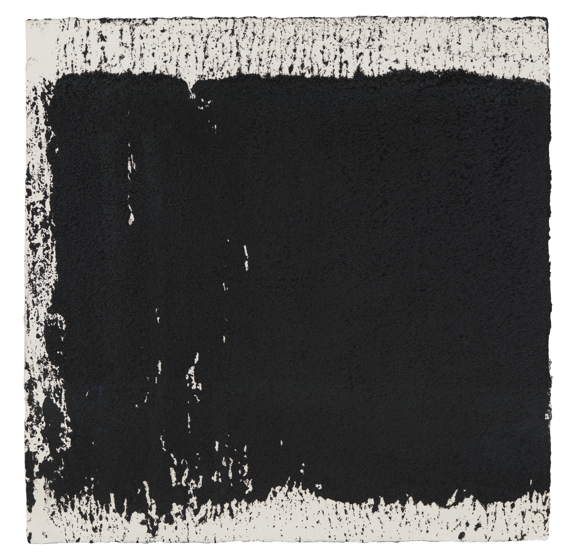 A drawing by Richard Serra, titled Orchard Street #8, dated 2018.