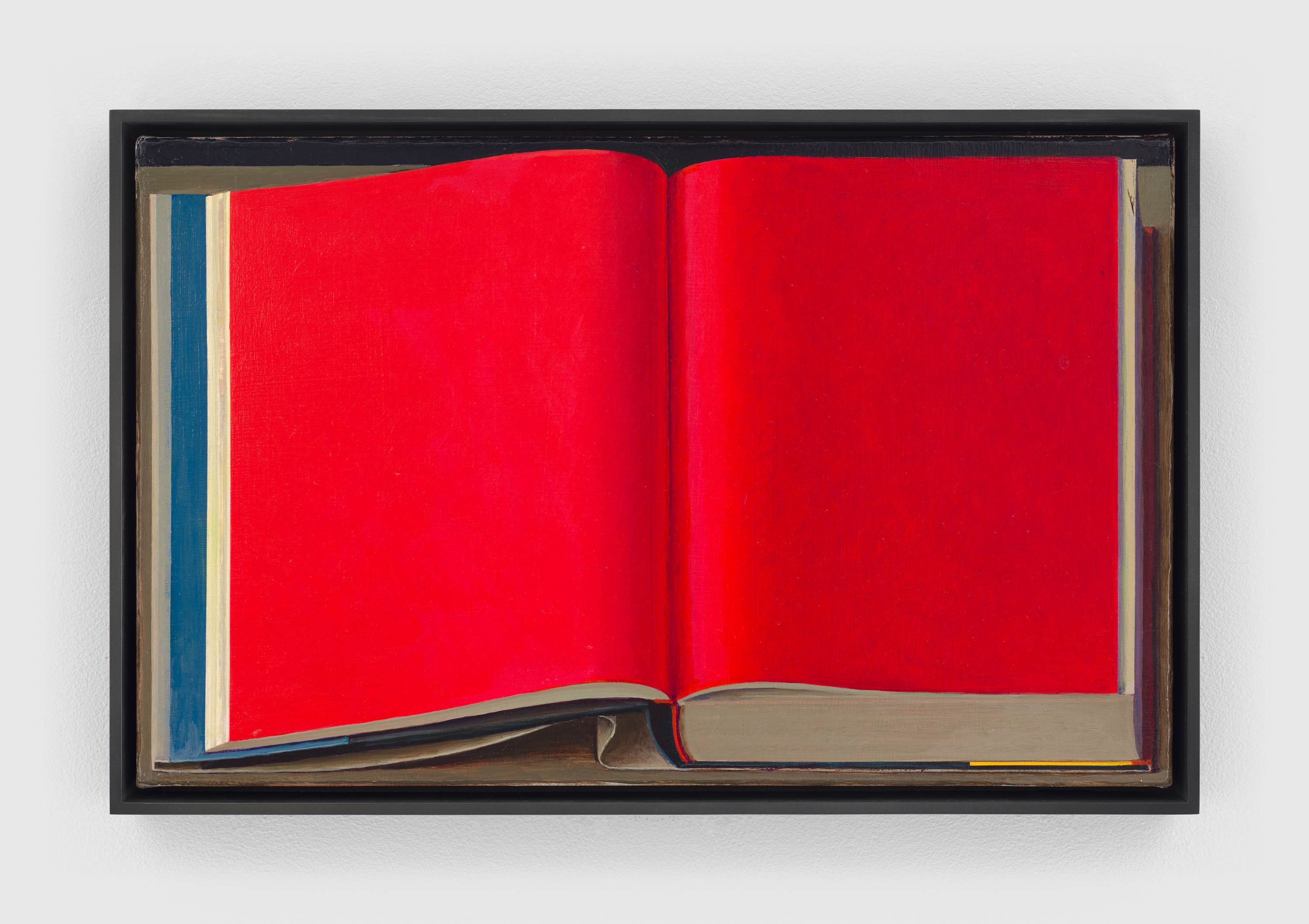 A painting by Liu Ye, titled Book Painting No. 6, dated 2014 to 2015.