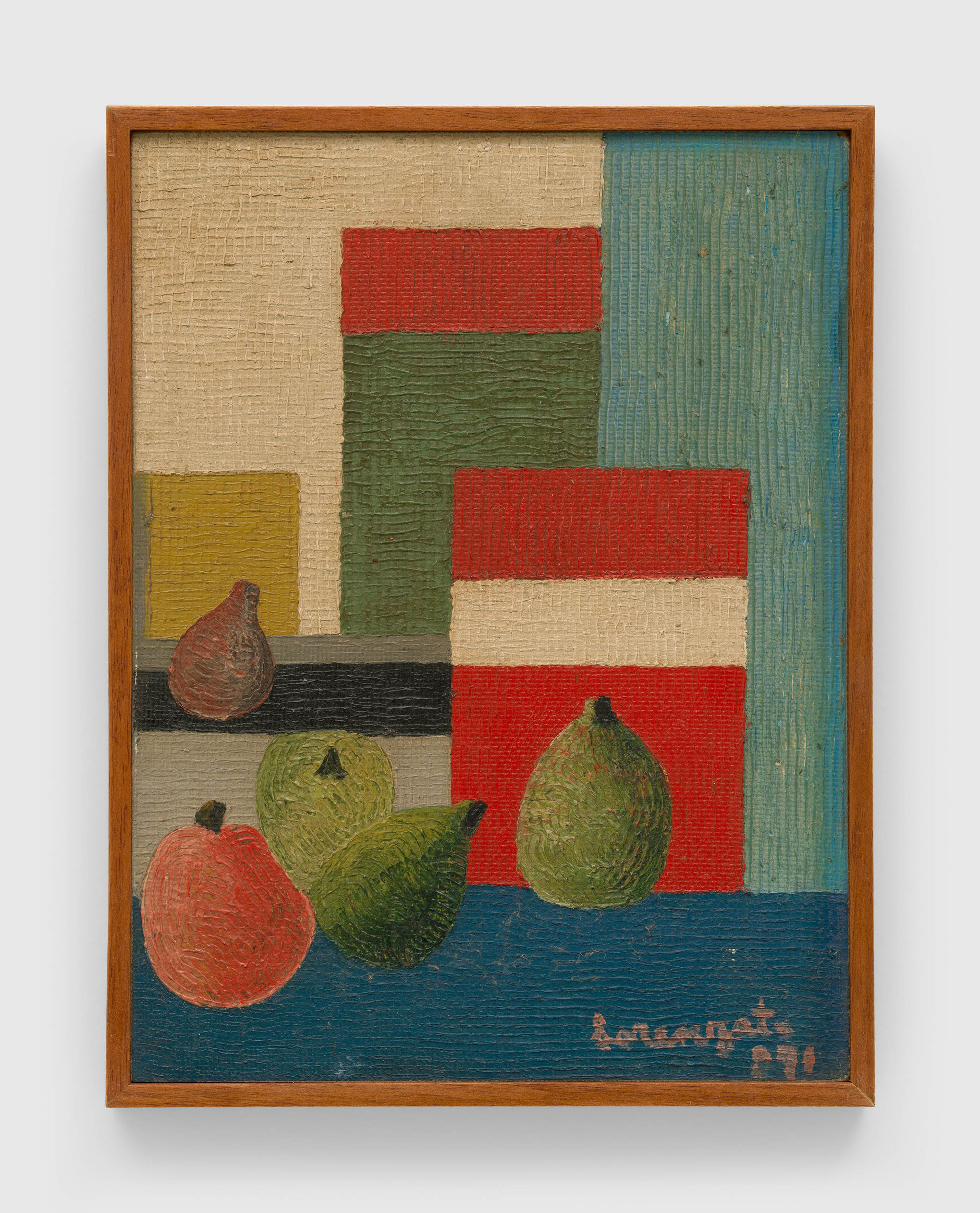 A painting by Amadeo Luciano Lorenzato, titled ﻿Sem título (Untitled), dated 1971.