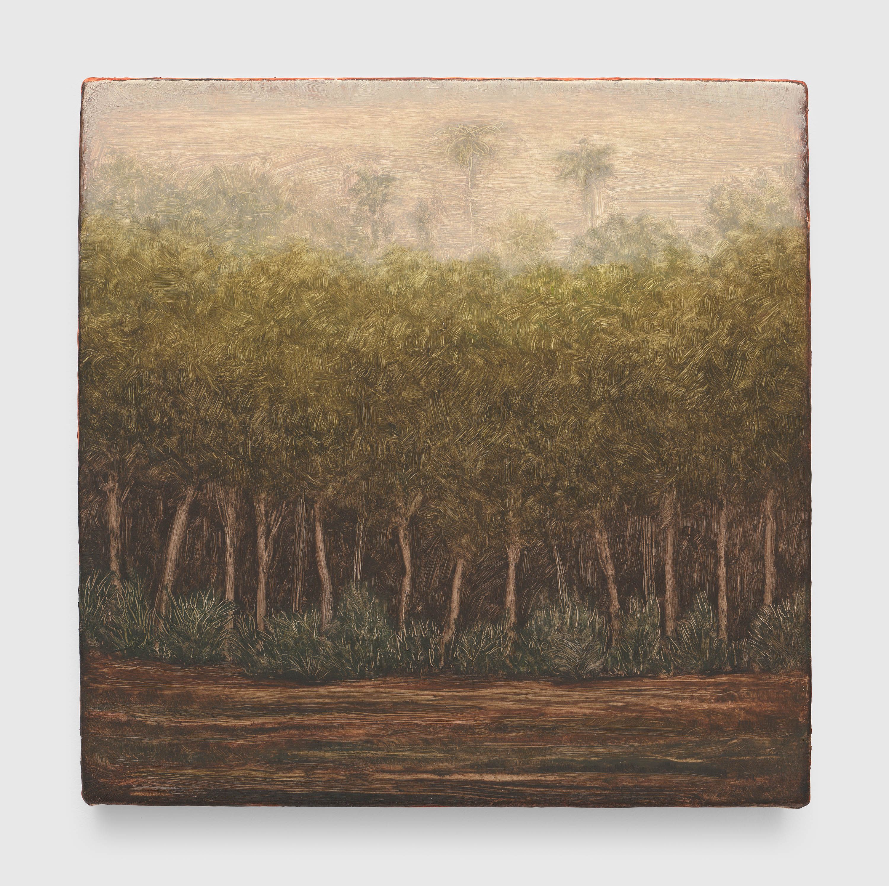 A painting by Lucas Arruda, called Untitled (from the Deserto-Modelo series), dated 2022.
