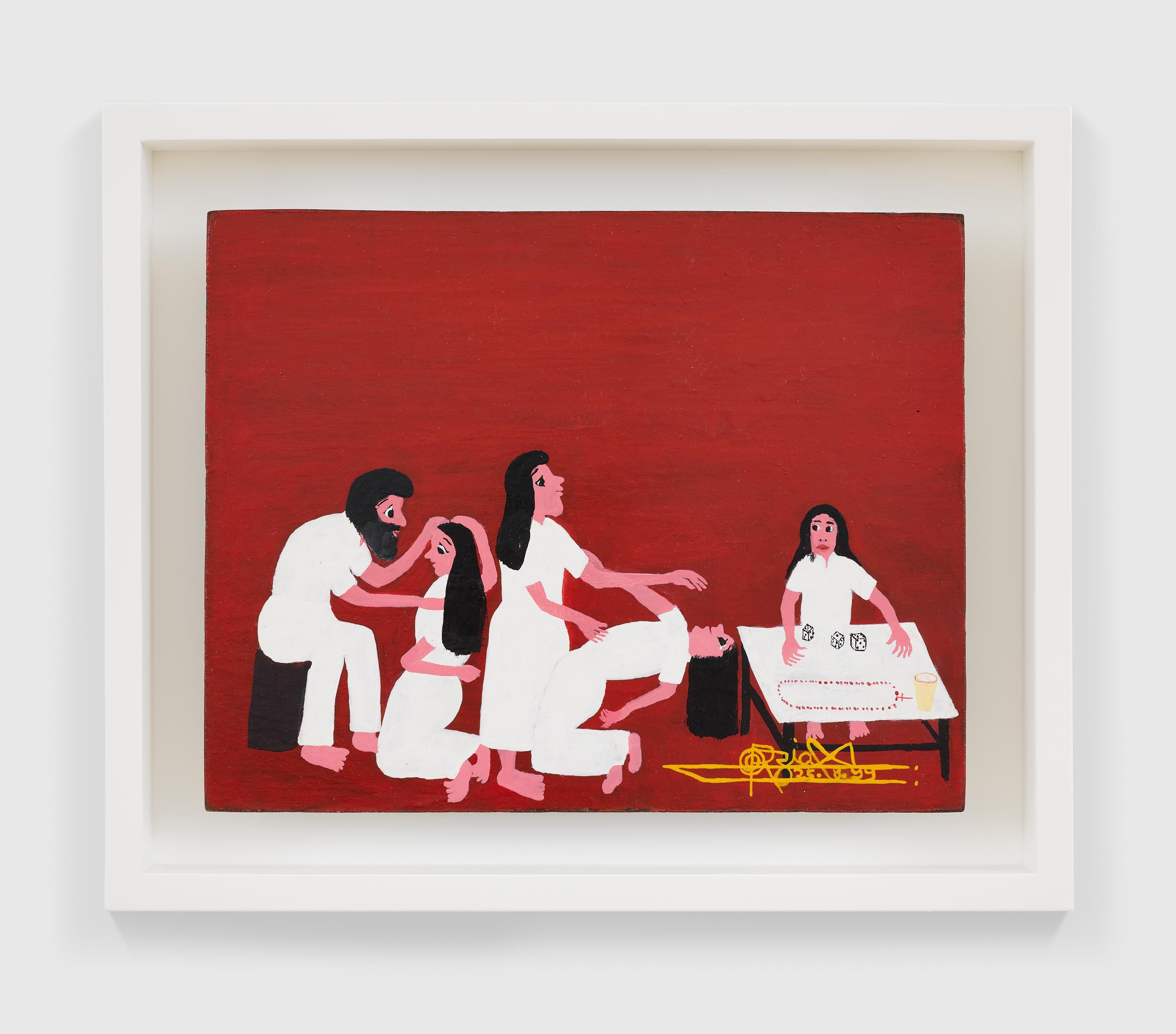A painting by Odoteres Ricardo de Ozias, titled Sem título, dated 1999.