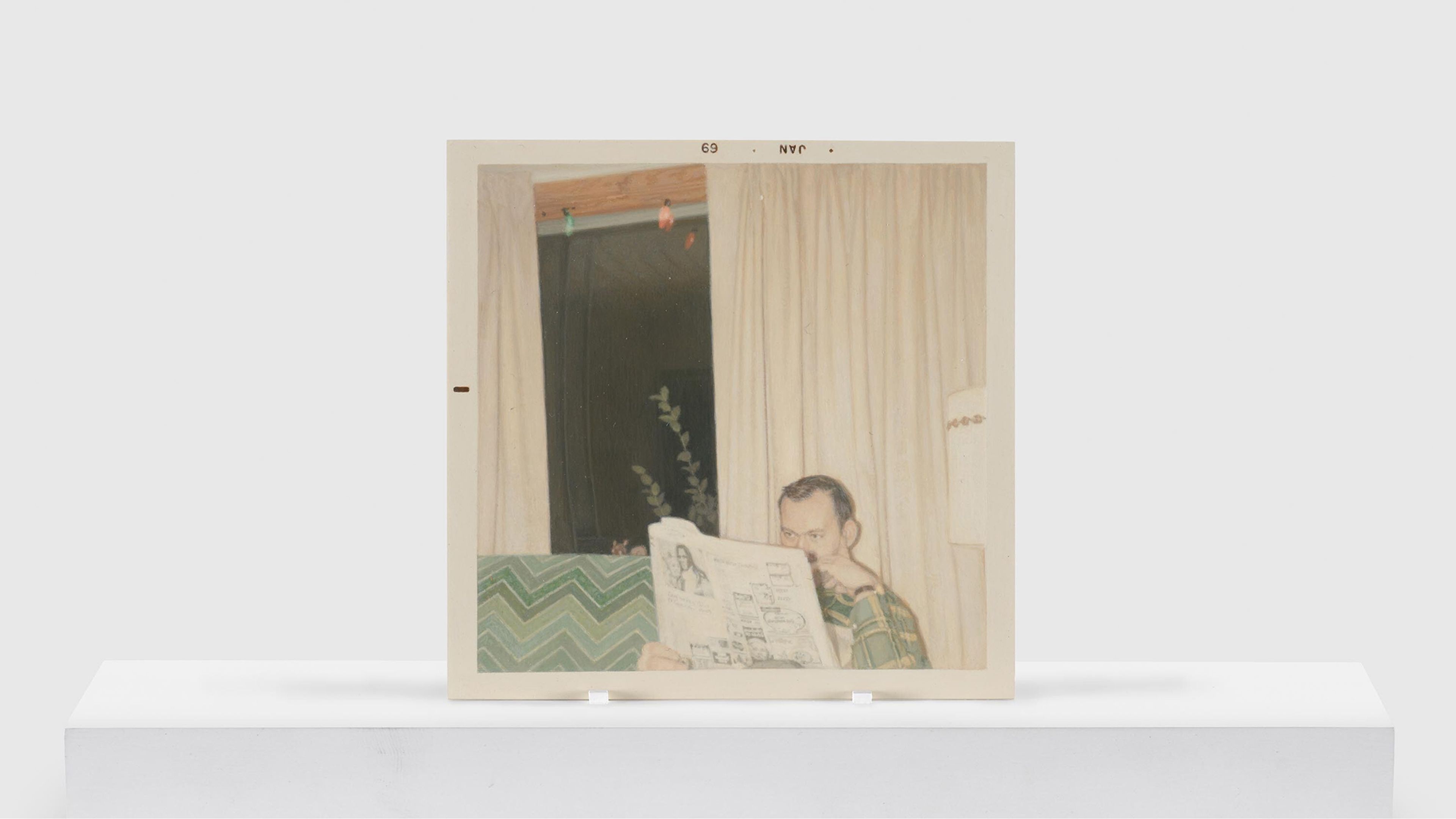 An artwork by Elisheva Biernoff titled January, 1969 dated 2025