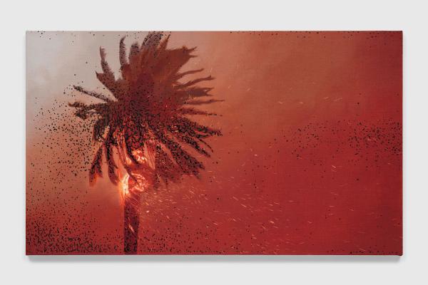 Nate Lowman — Burning Palm (Los Angeles)