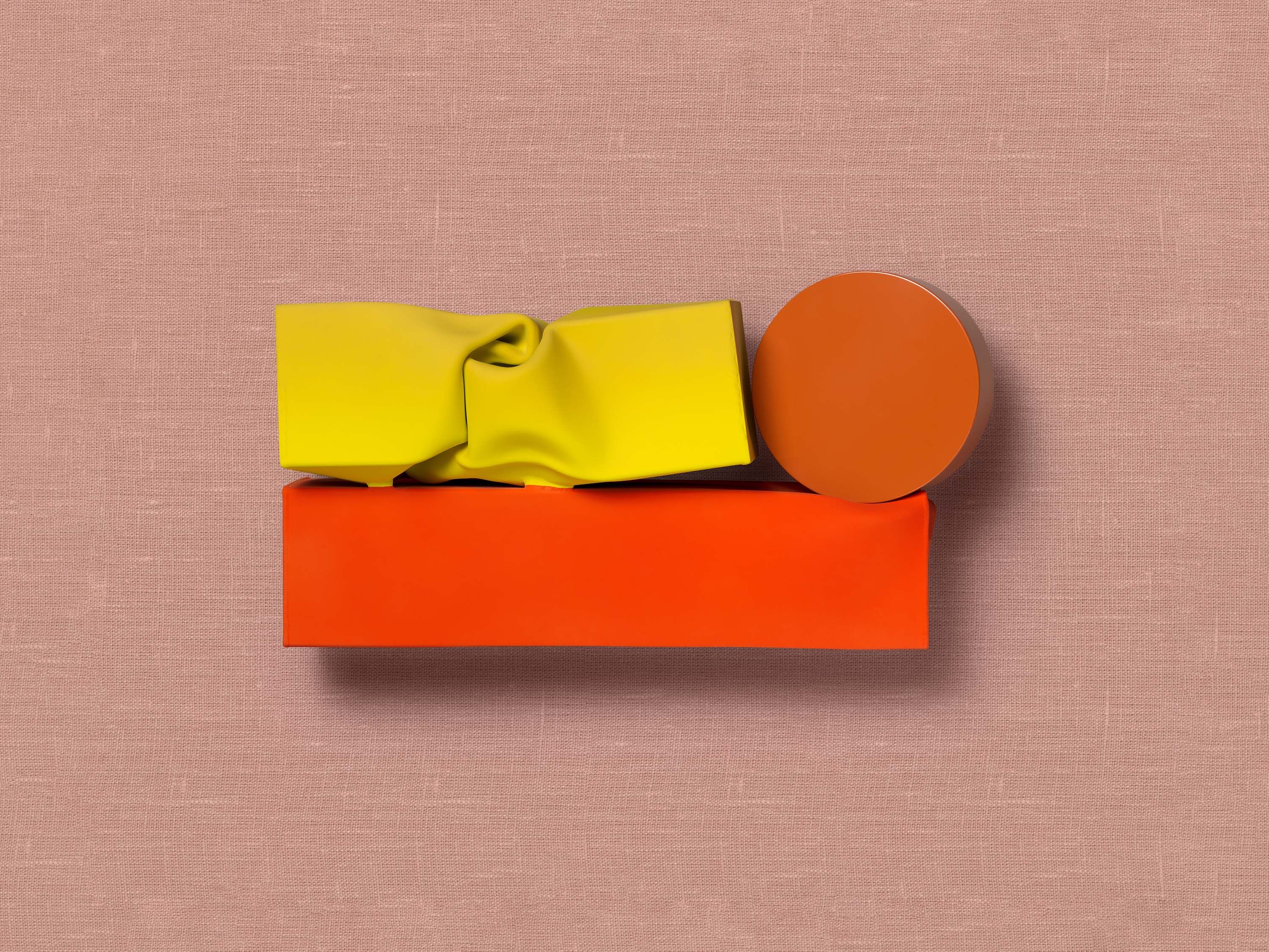 A sculpture by Carol Bove, titled Manx January, dated 2022.