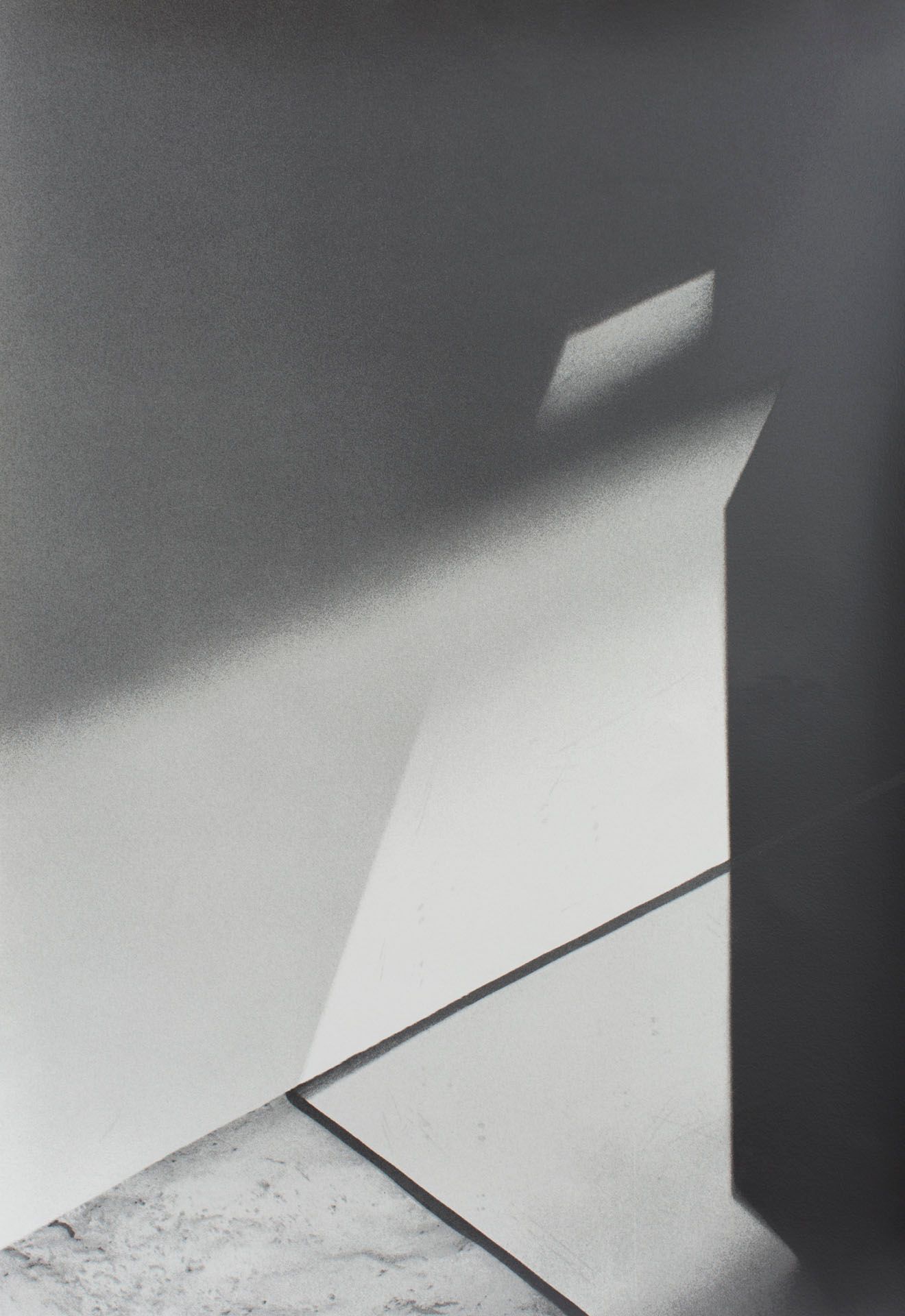 A silkscreen print by Jonah Groeneboer titled Light Sculpture Study, 2016