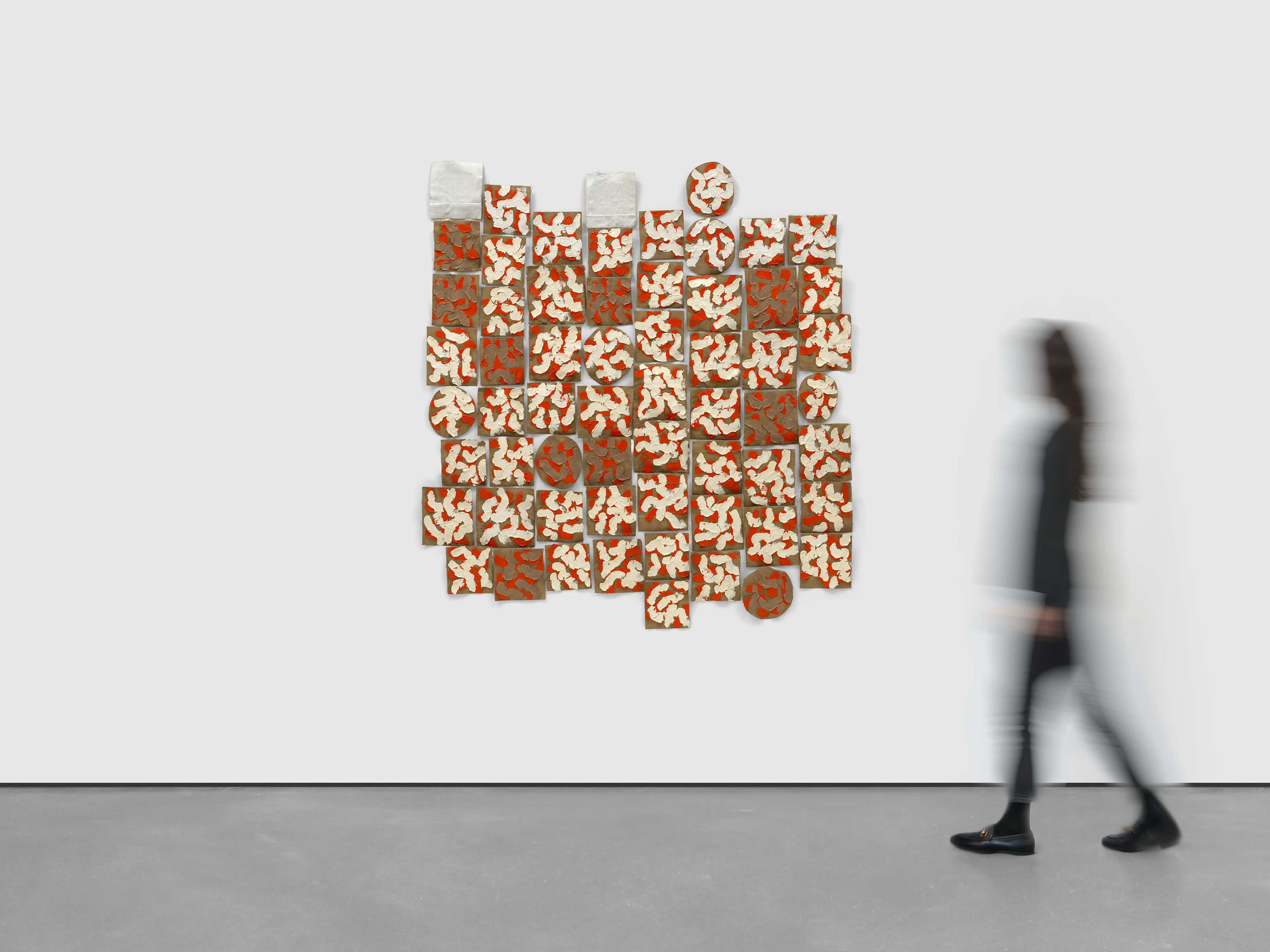 A painting by Robert Ryman, called Untitled Study, dated circa 1964.