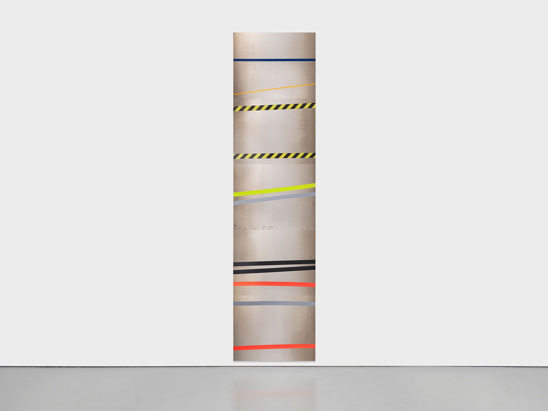 An untitled mixed media work by Isa Genzken, dated 2018.