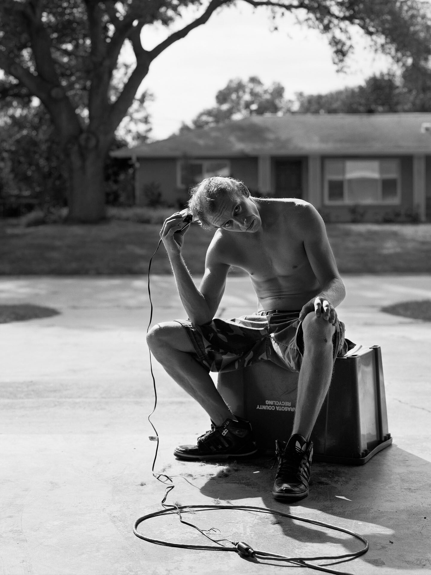 A pigment print by Kathryn Harrison titled Untitled, Sarasota, Florida 2017, dated 2017