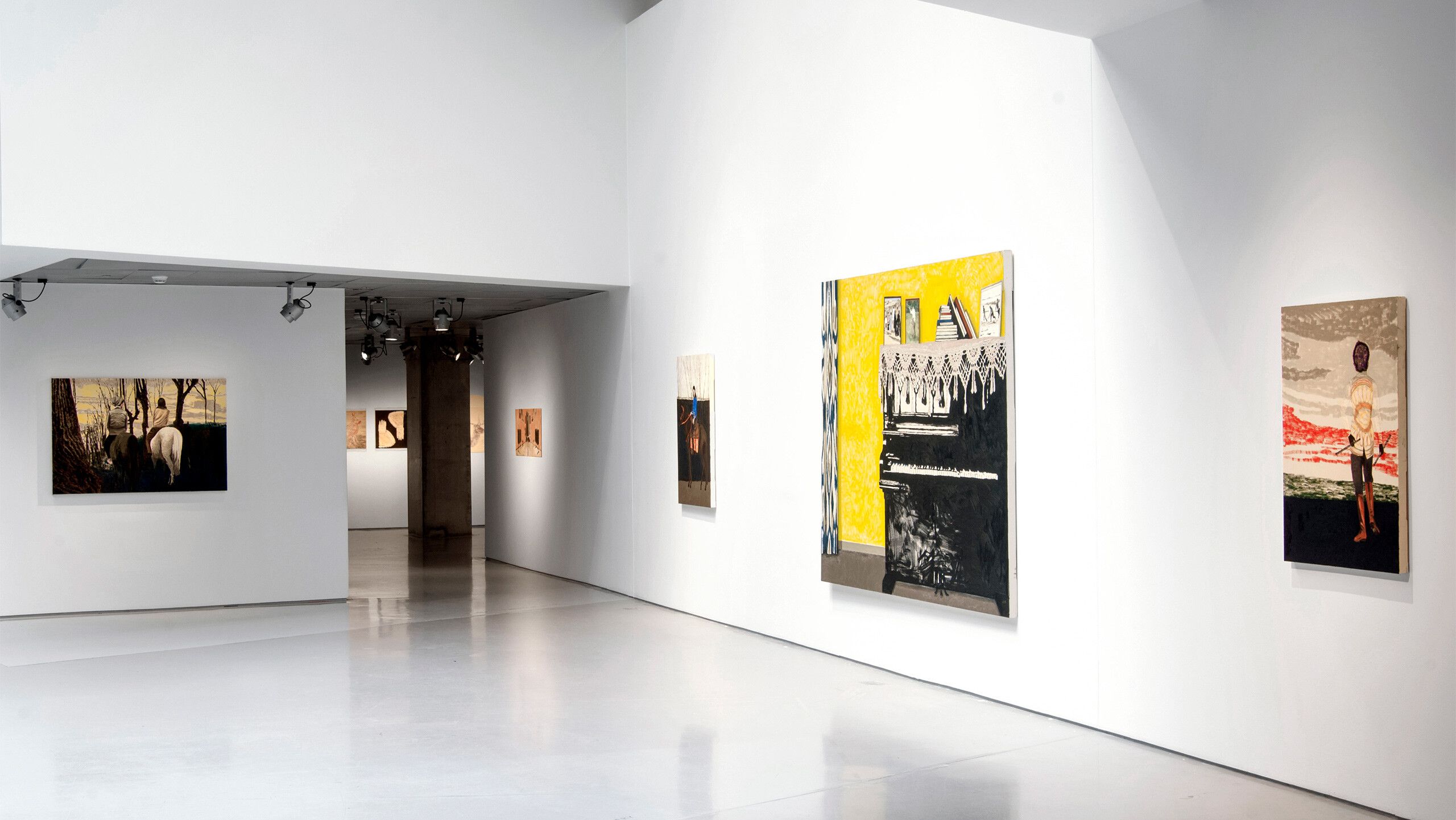 Mamma Andersson: Memory Banks, Contemporary Arts Center, Cincinnati, Ohio, dated 2018