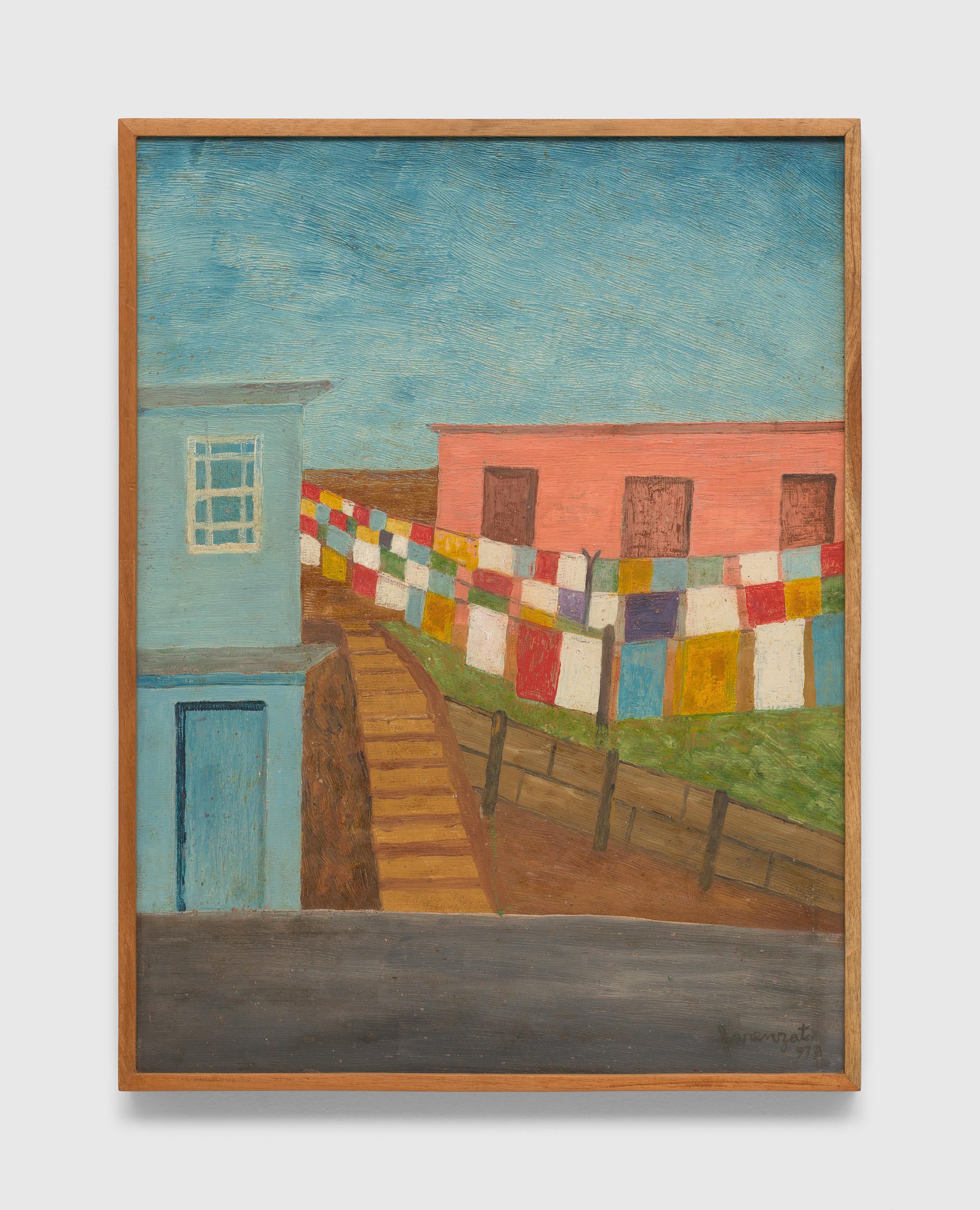 A painting by Amadeo Luciano Lorenzato, titled Sem título (Untitled), dated 1978.