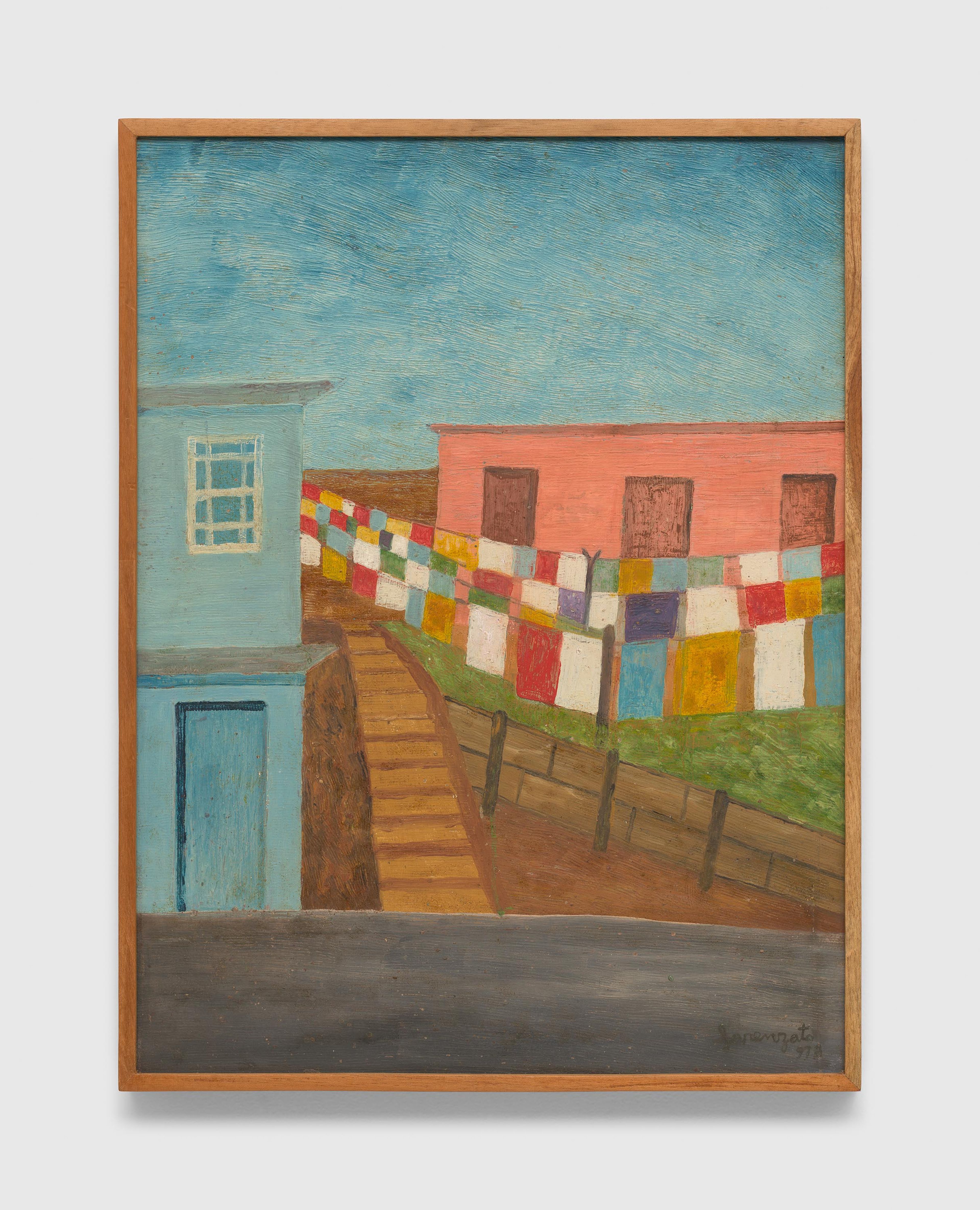 A painting by Amadeo Luciano Lorenzato, titled Sem título (Untitled), dated 1978.