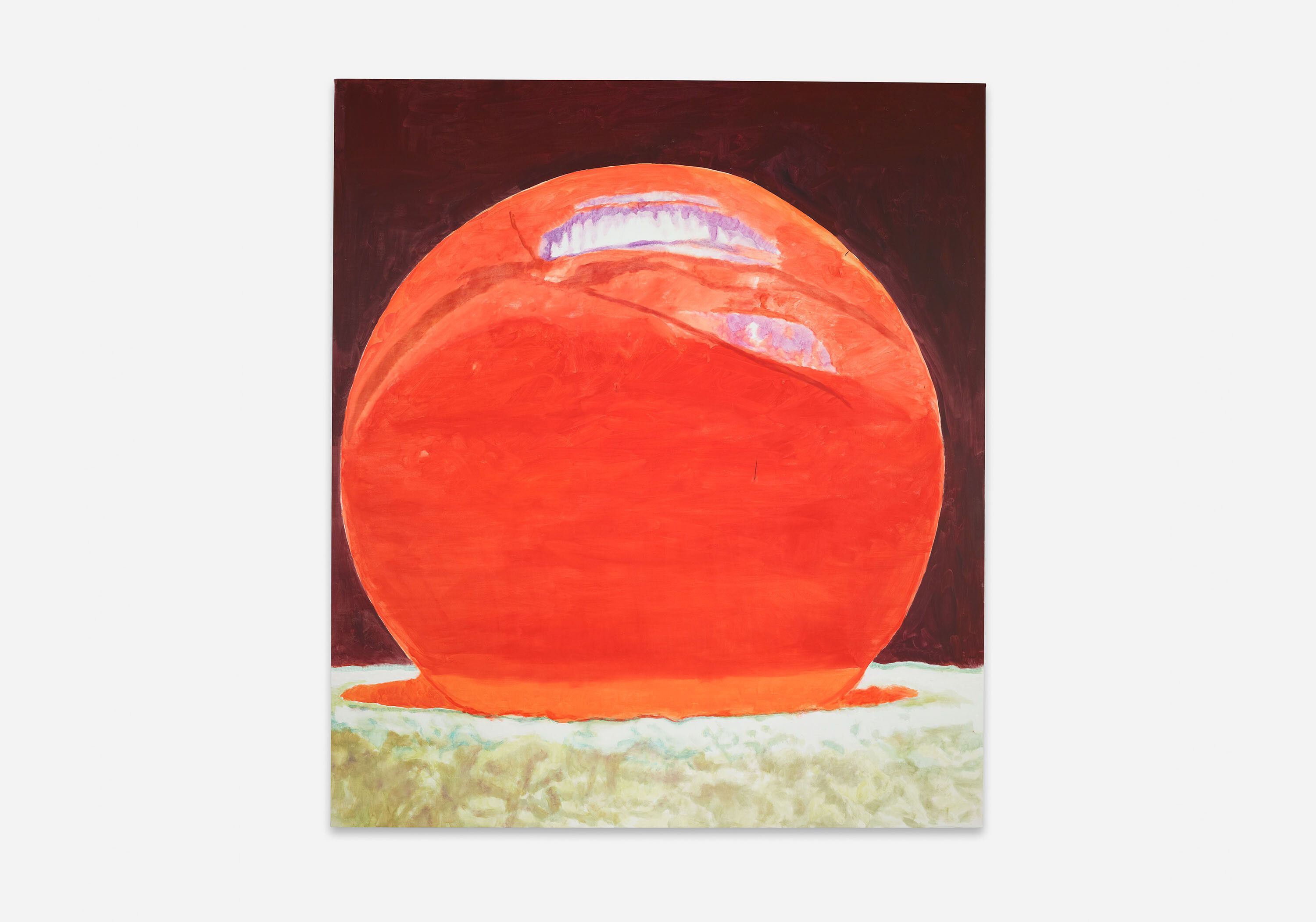 A painting by Luc Tuymans, titled Eternity, dated 2021.
