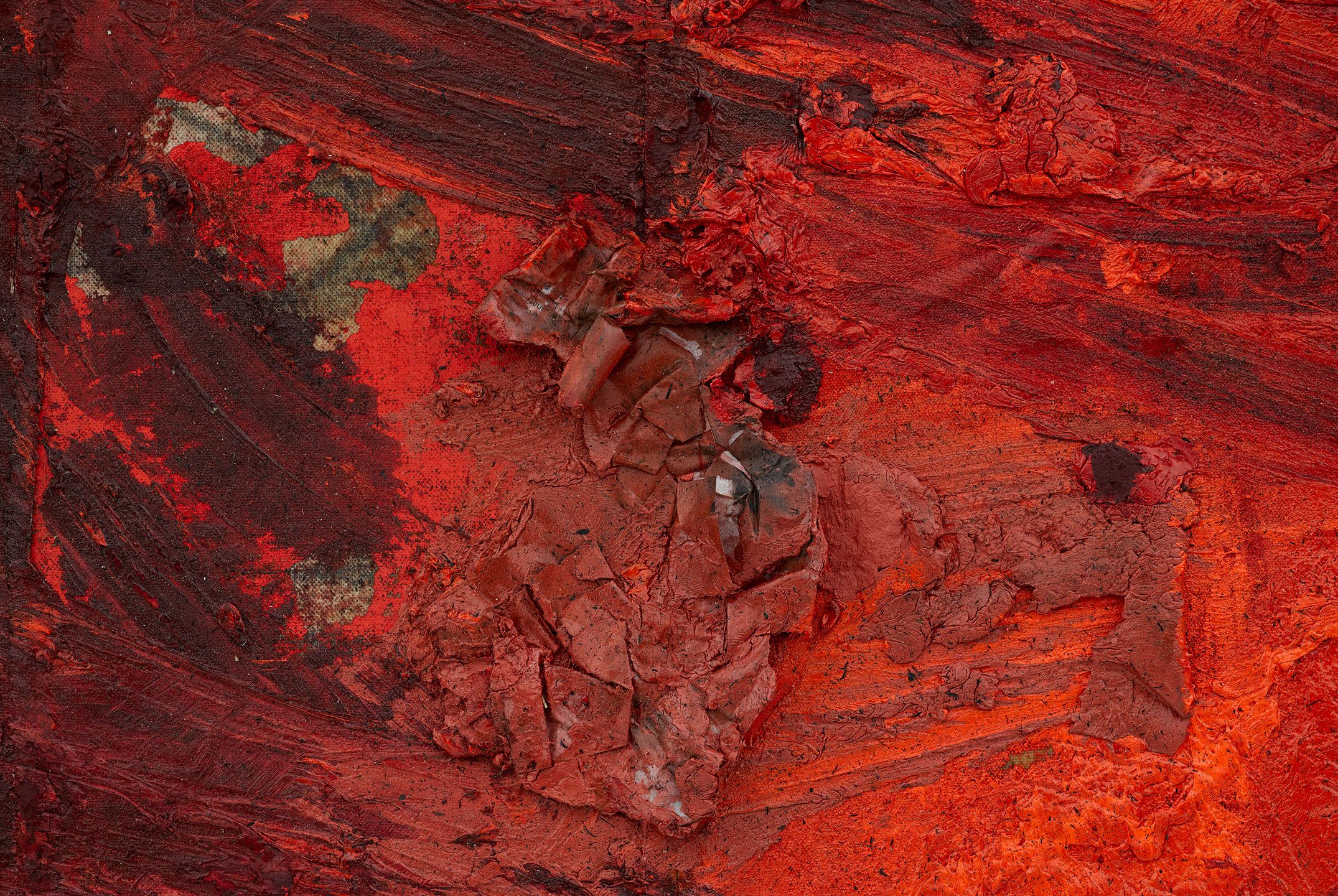 Oscar Murillo, manifestation, 2019–2020 (detail)