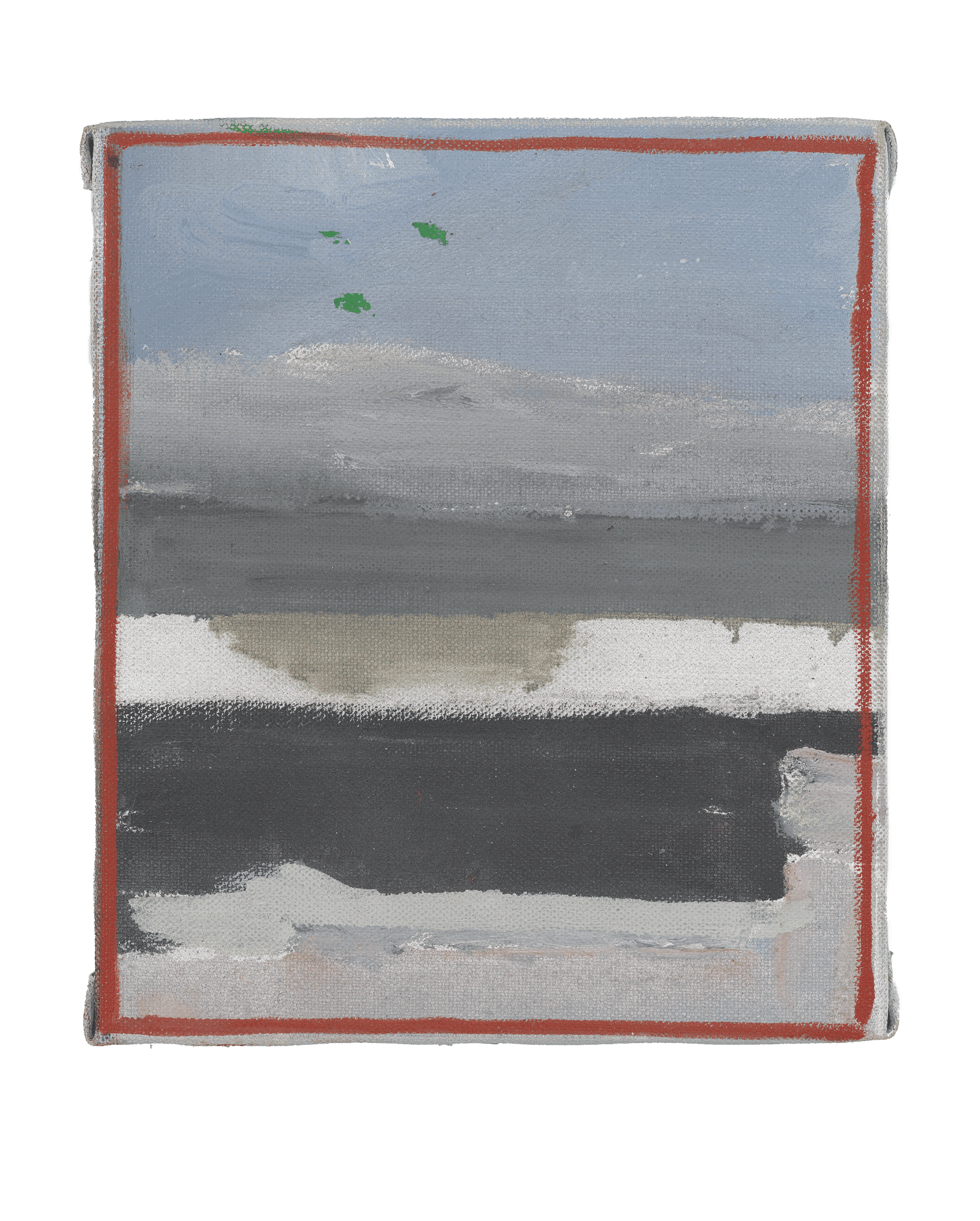 A painting by Raoul de Keyser, titled Detail, dated 2005.