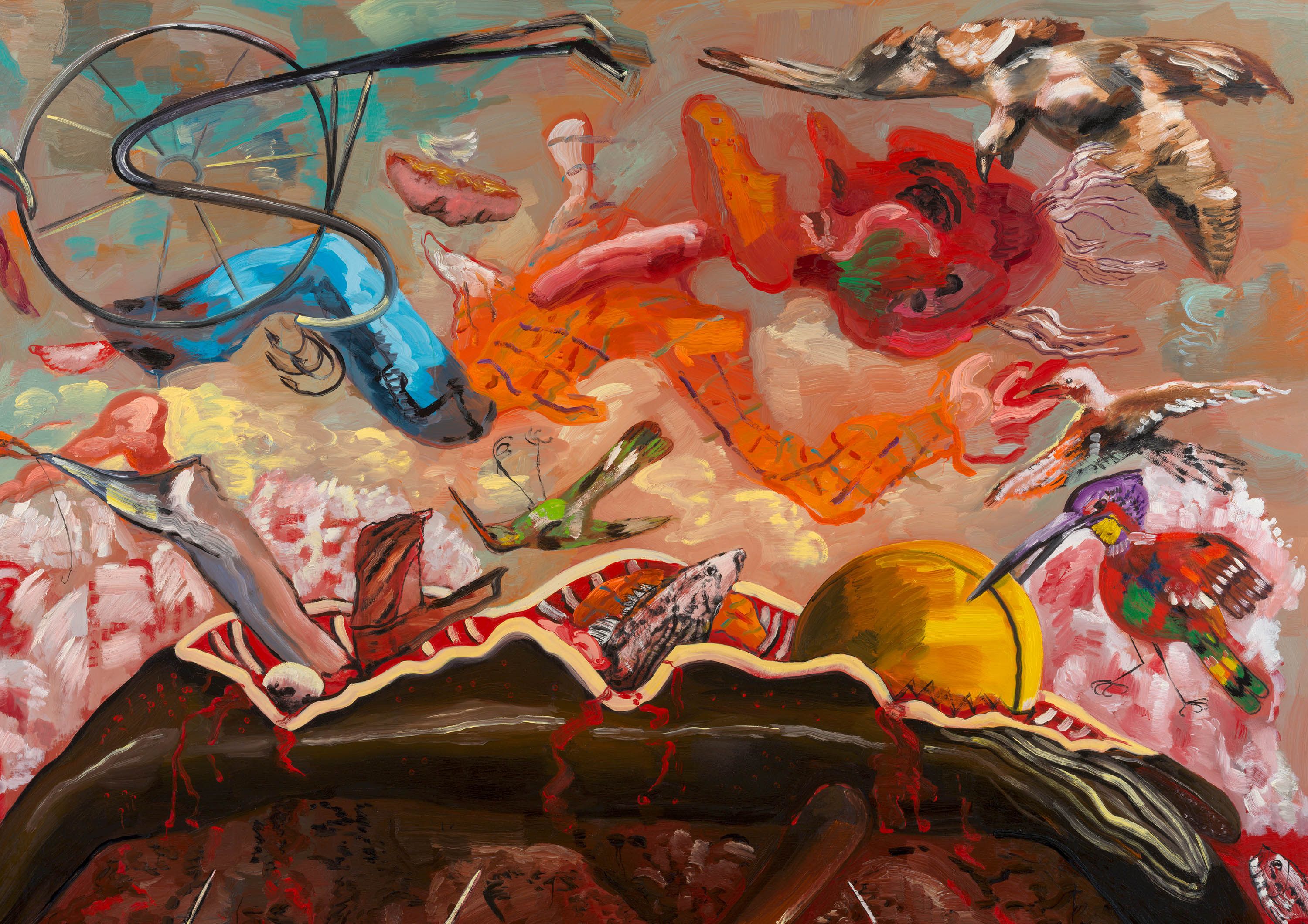 Dana Schutz: The Whale, 2024 | David Zwirner
