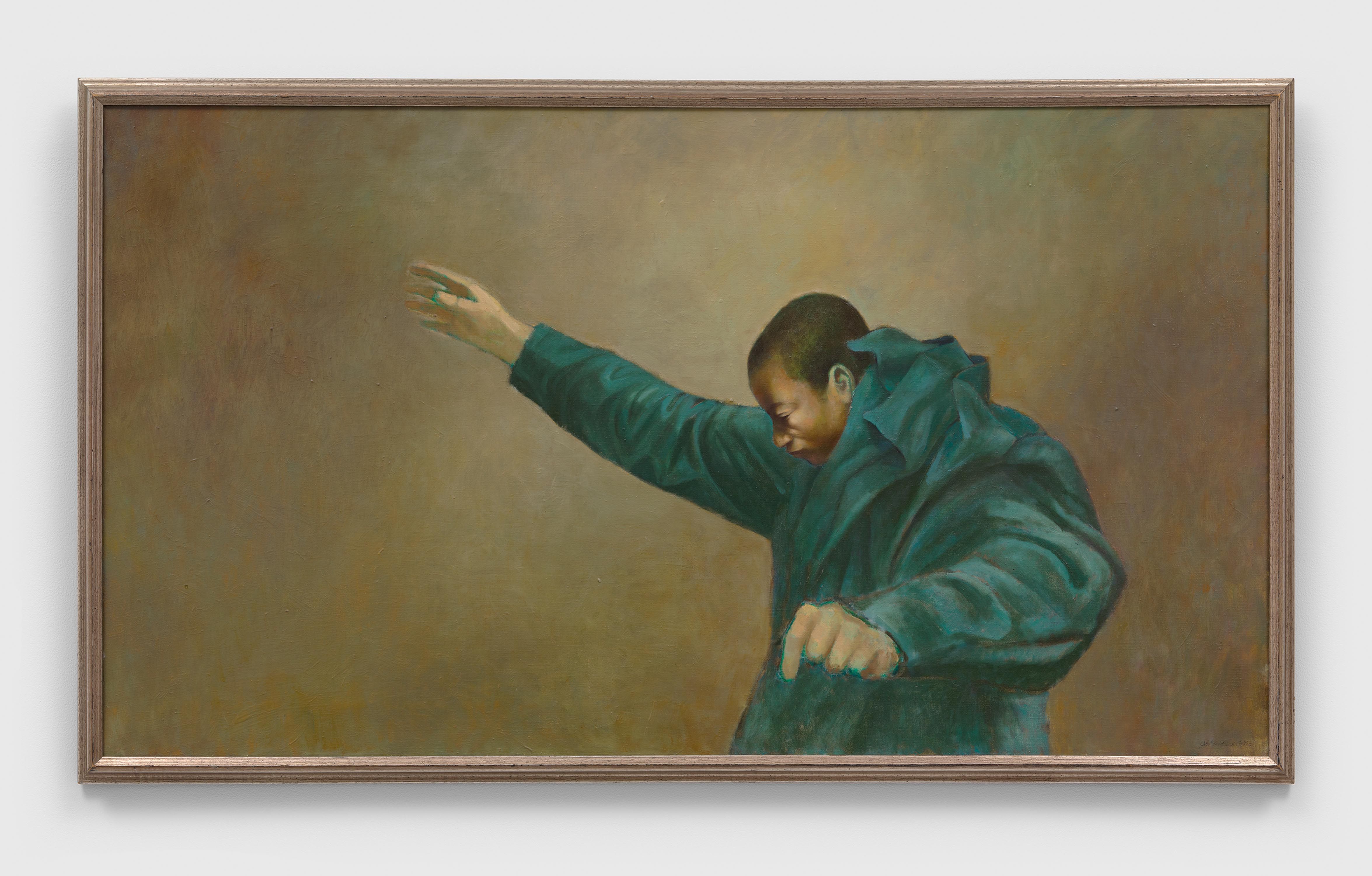 A painting by Charles White titled Untitled, circa 1966 - 1967.