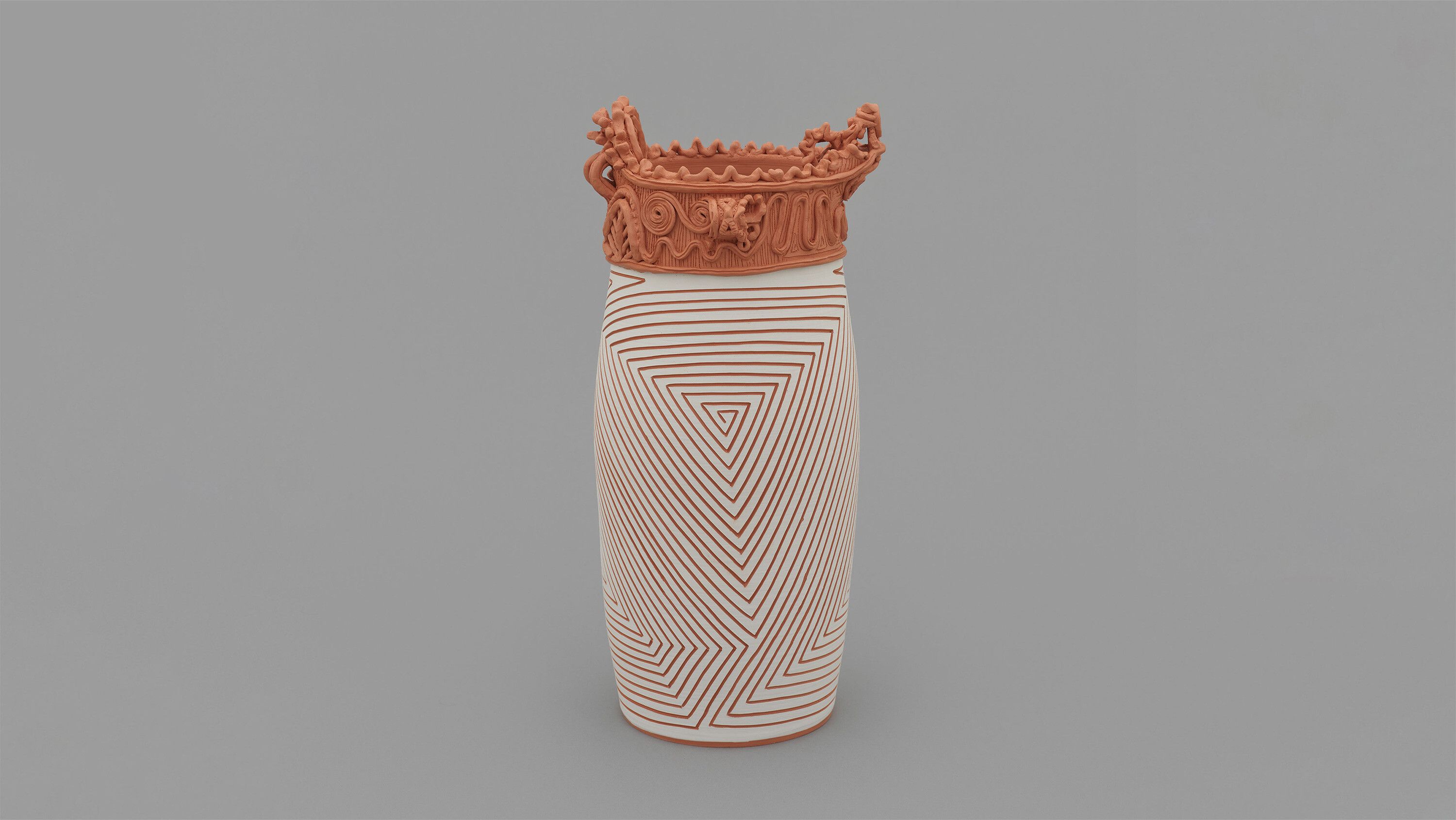 A sculpture by Shio Kusaka, titled (line 150), dated 2022.