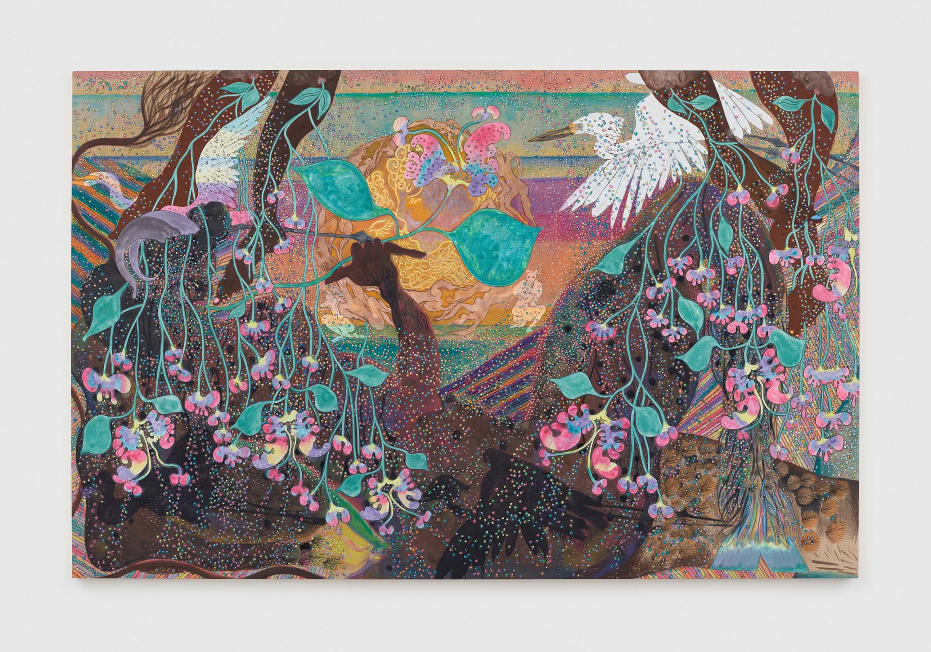 Chris Ofili - Works | David Zwirner