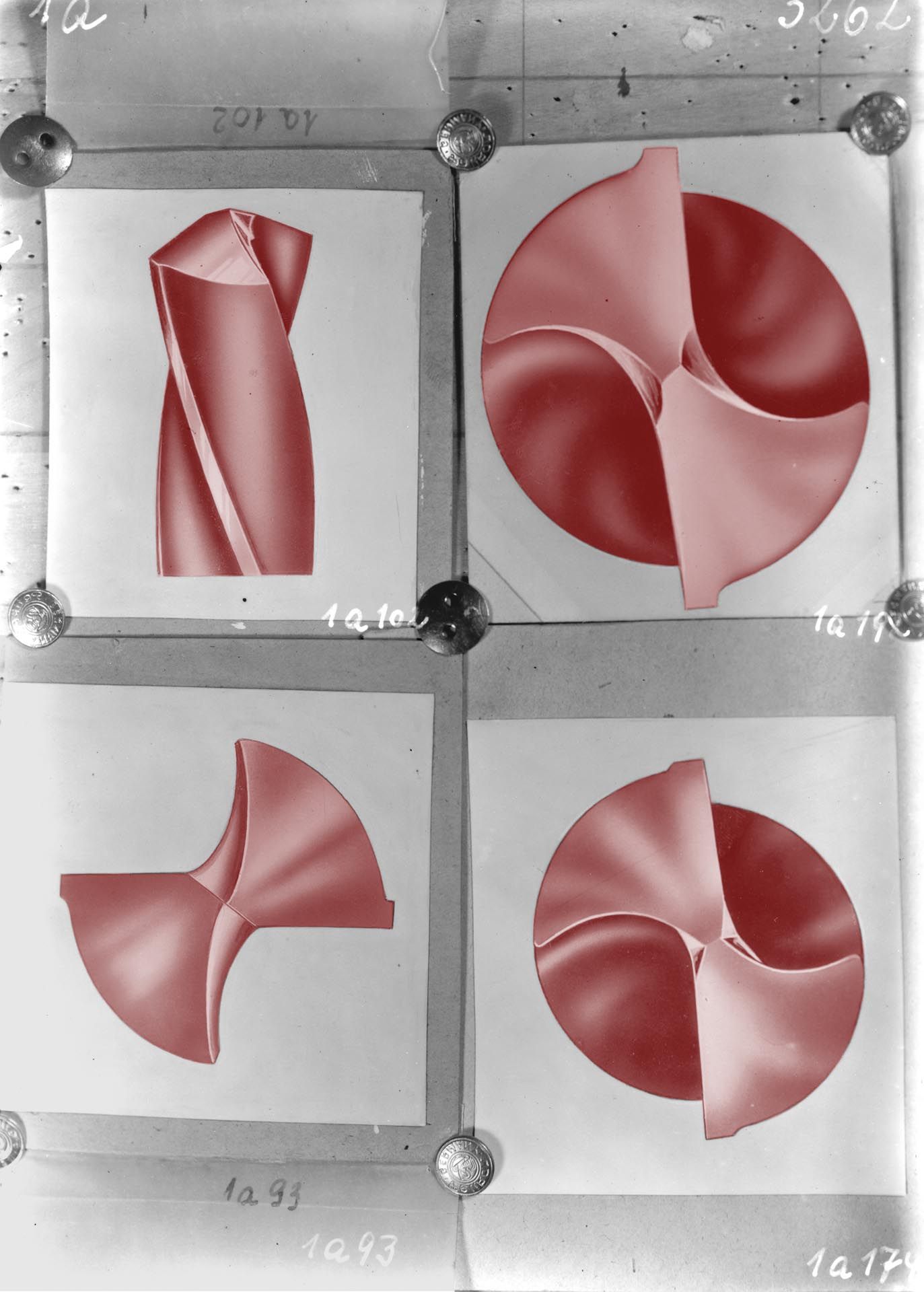 A photograph by Thomas Ruff, titled Maschinen 3262, dated 2003.