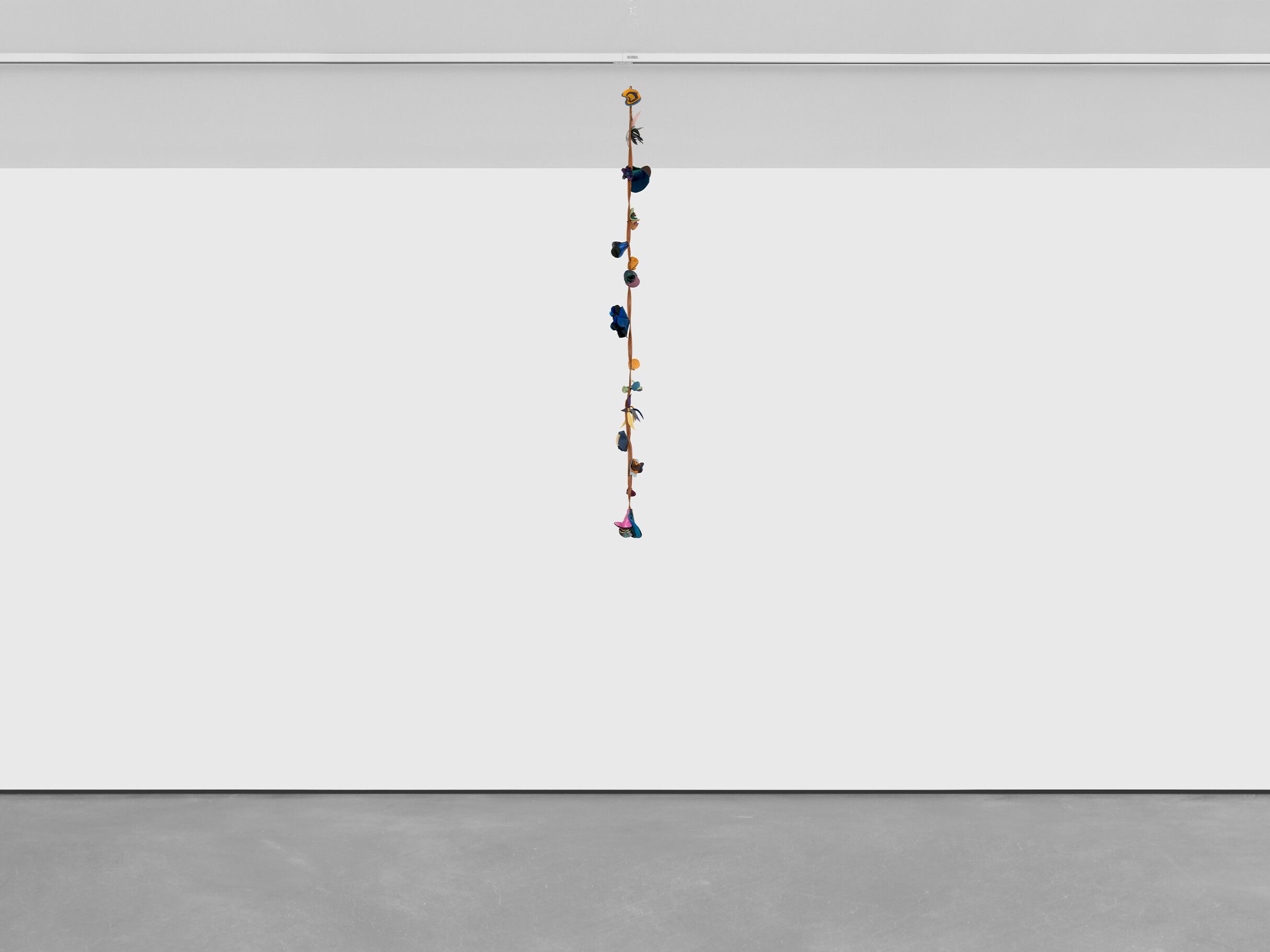 A sculpture by Tau Lewis, titled Saint Mozelle Vine #2, dated 2022.