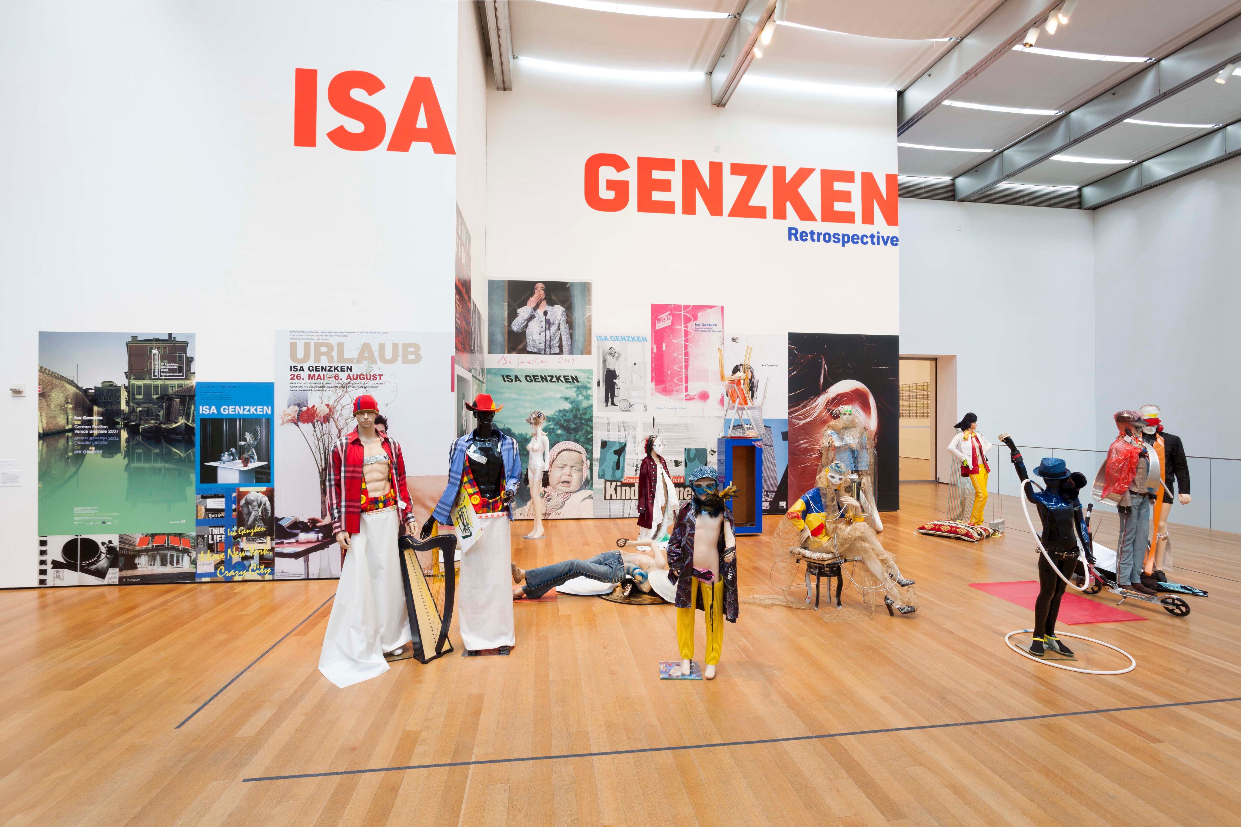Installation view, Isa Genzken: Retrospective, The Museum of Modern Art, New York, 2013