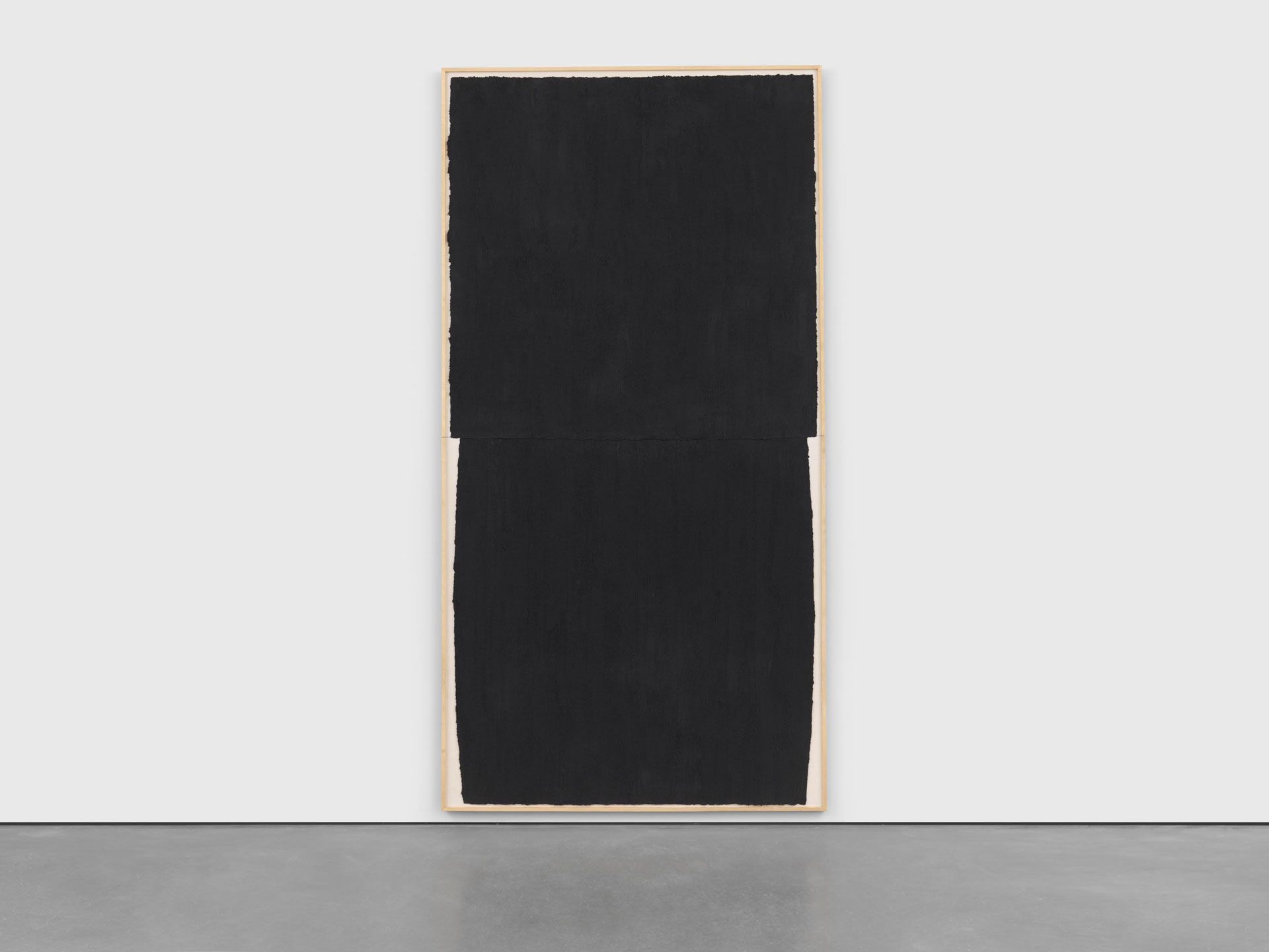 A drawing by Richard Serra, titled Deadweight I ("The Drowned and the Saved"), dated 1991.